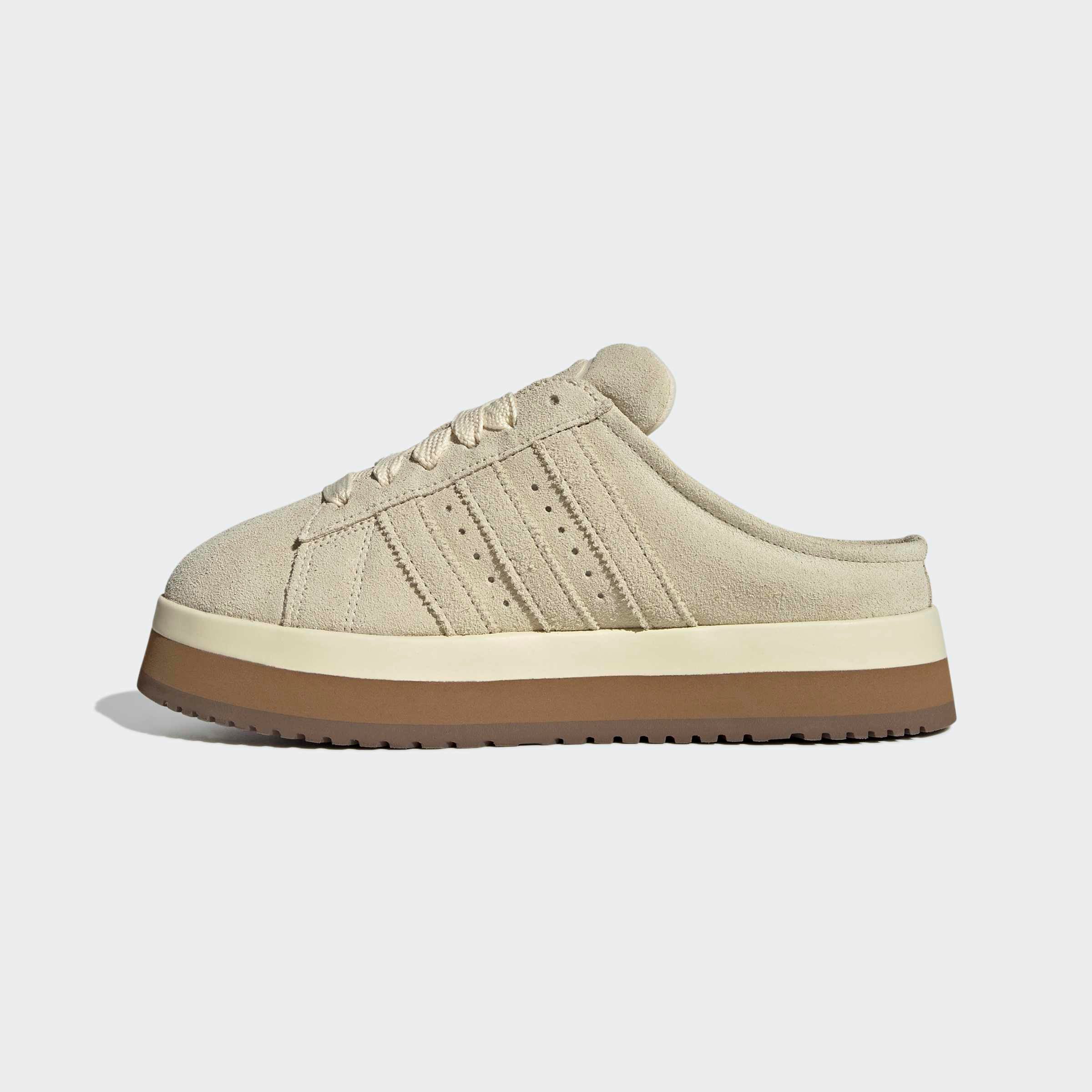 adidas Originals CAMPUS 00S WINTER LOW Clog Hausschuh, Pantolette, Mule, Slipper mit Plateua für Herbst und Winter – Bild 3 von 5