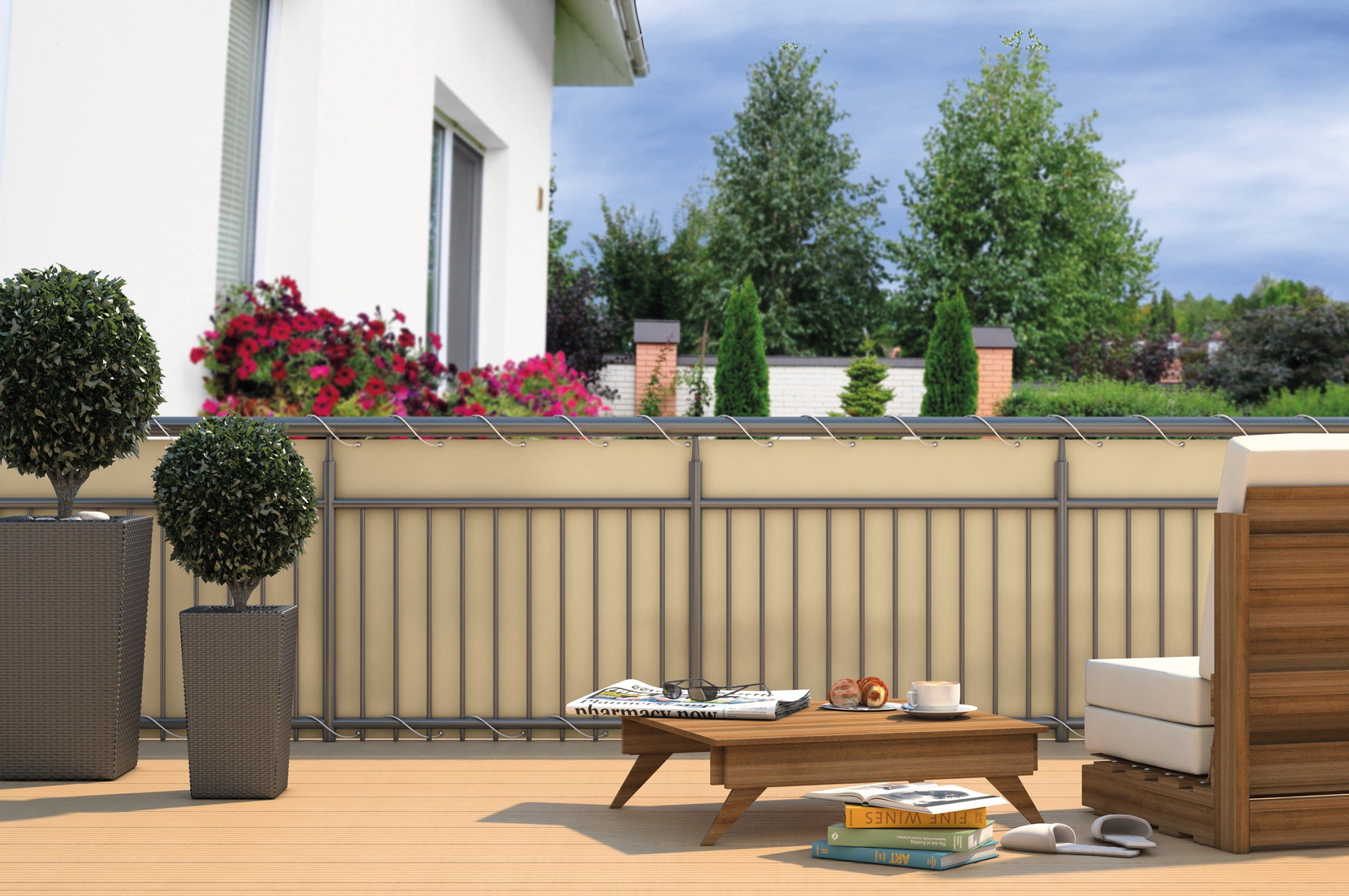 hecht international Balkonsichtschutz