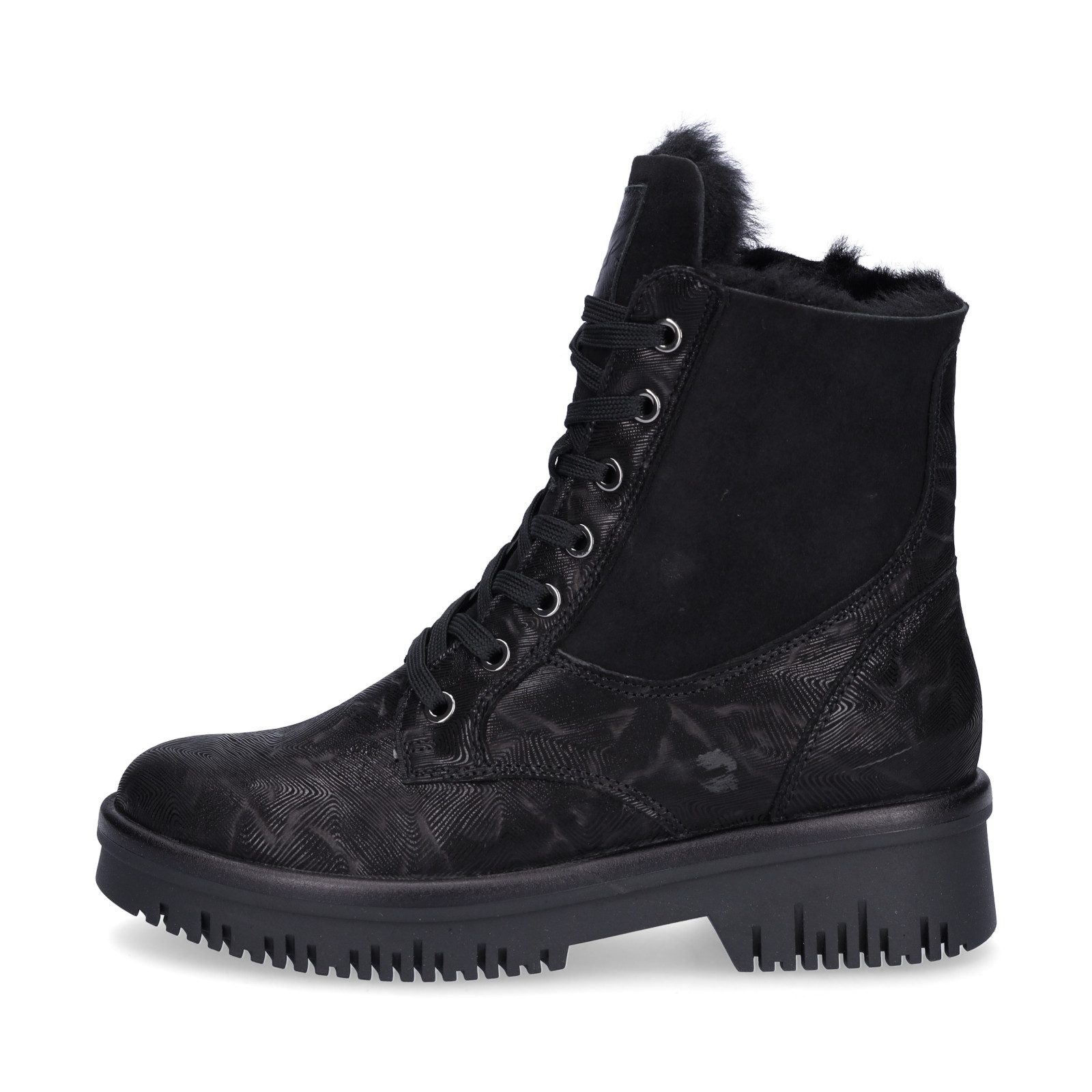 Waldläufer Waldläufer Damen Stiefelette Alea schwarz Stiefelette
