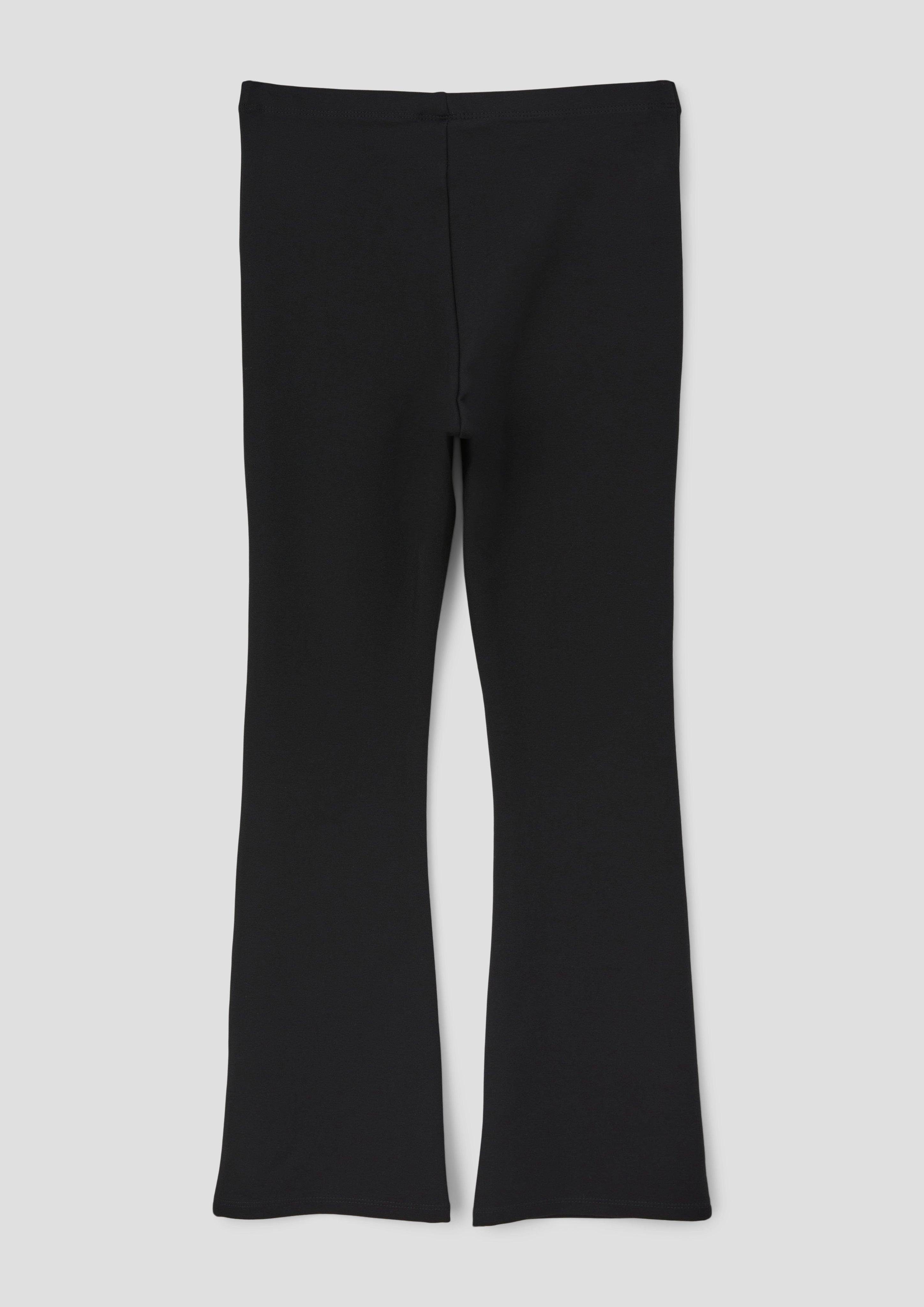 Leggings s.Oliver Skinny: aus schwarz Viskosemix Leggings