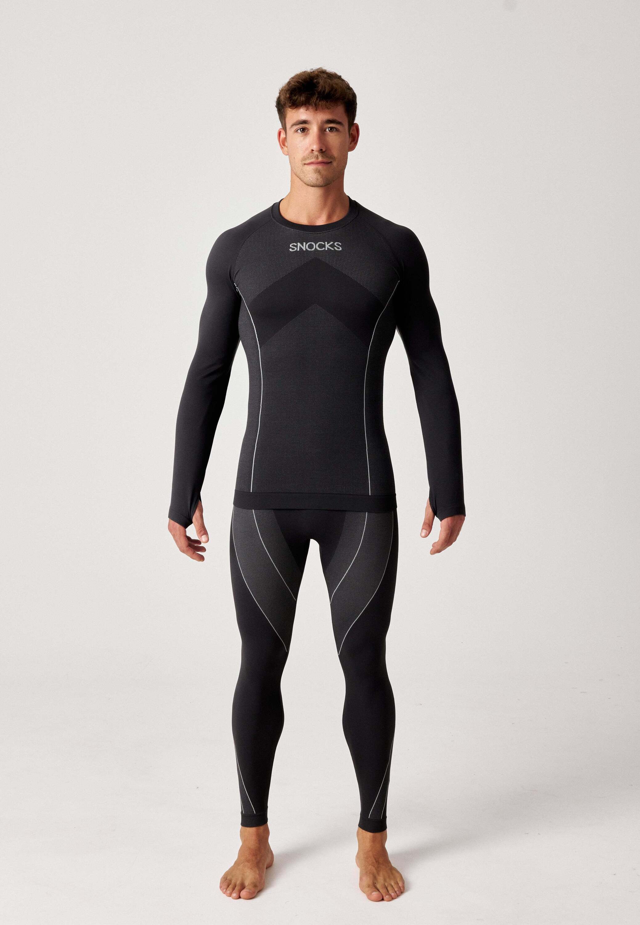 SNOCKS Thermounterhemd Thermoshirt mit Daumenloch für günstig online kaufen