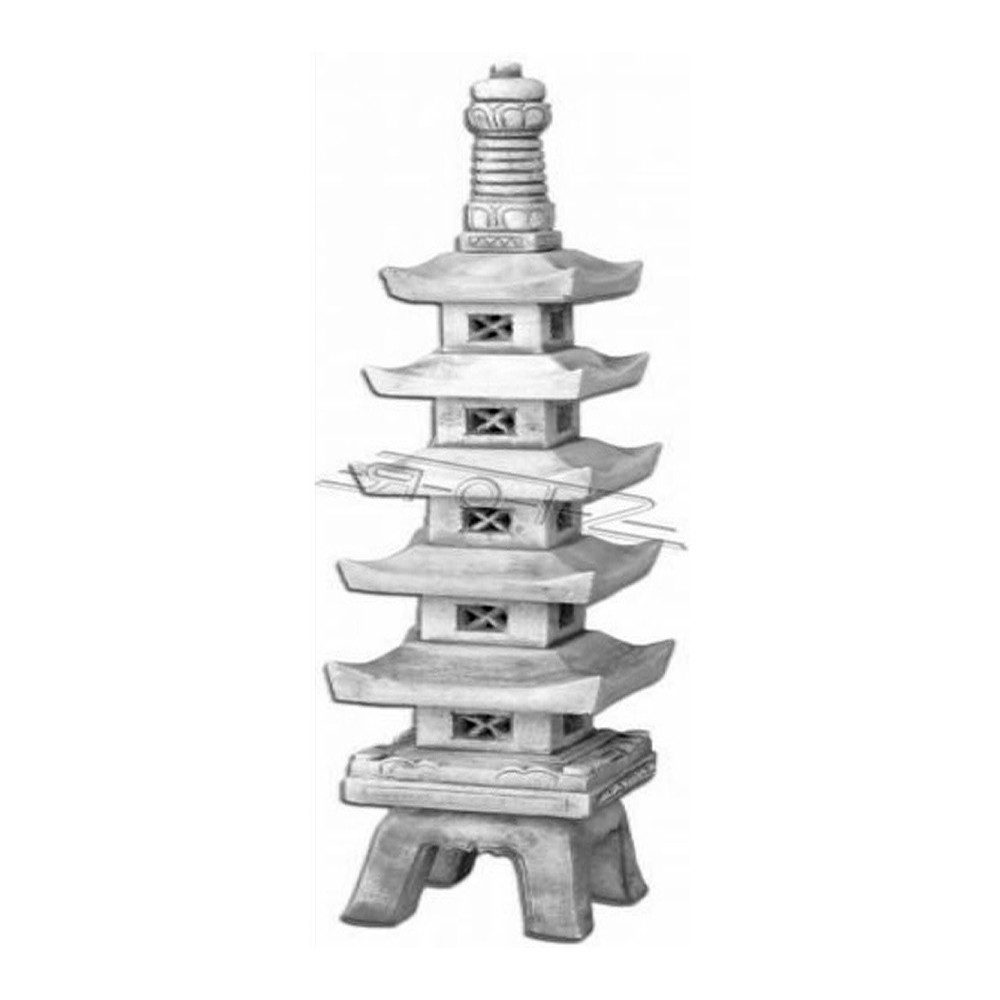 Xlmoebel Skulptur Japanische Gartenlampe mit kunstvoller Skulptur und Beleuchtung (Artikel s106016), Hergestellt in Europa