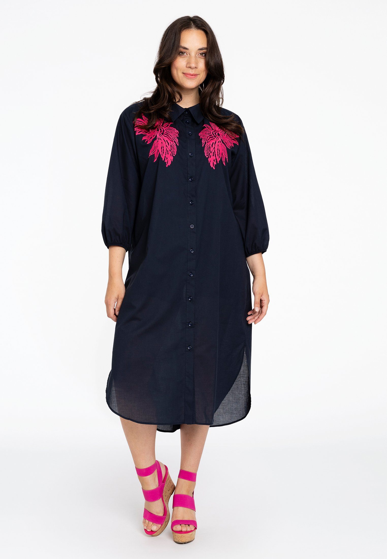 YOEK Blusentop Damen Bluse Große Größen