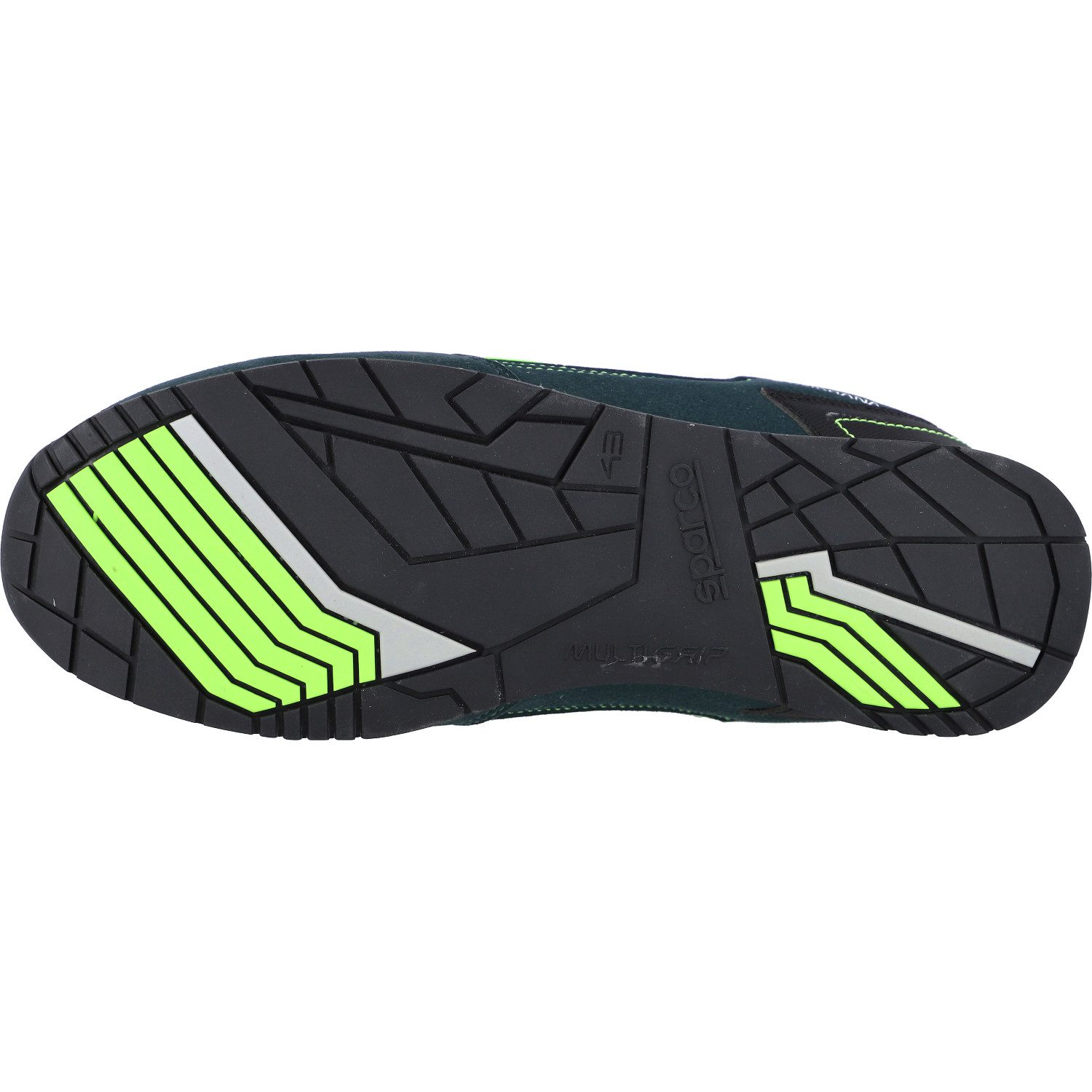 sparco Sicherheitshalbschuhe S1P "GYMKHANA SEB" green/lime Sicherheitsschuh