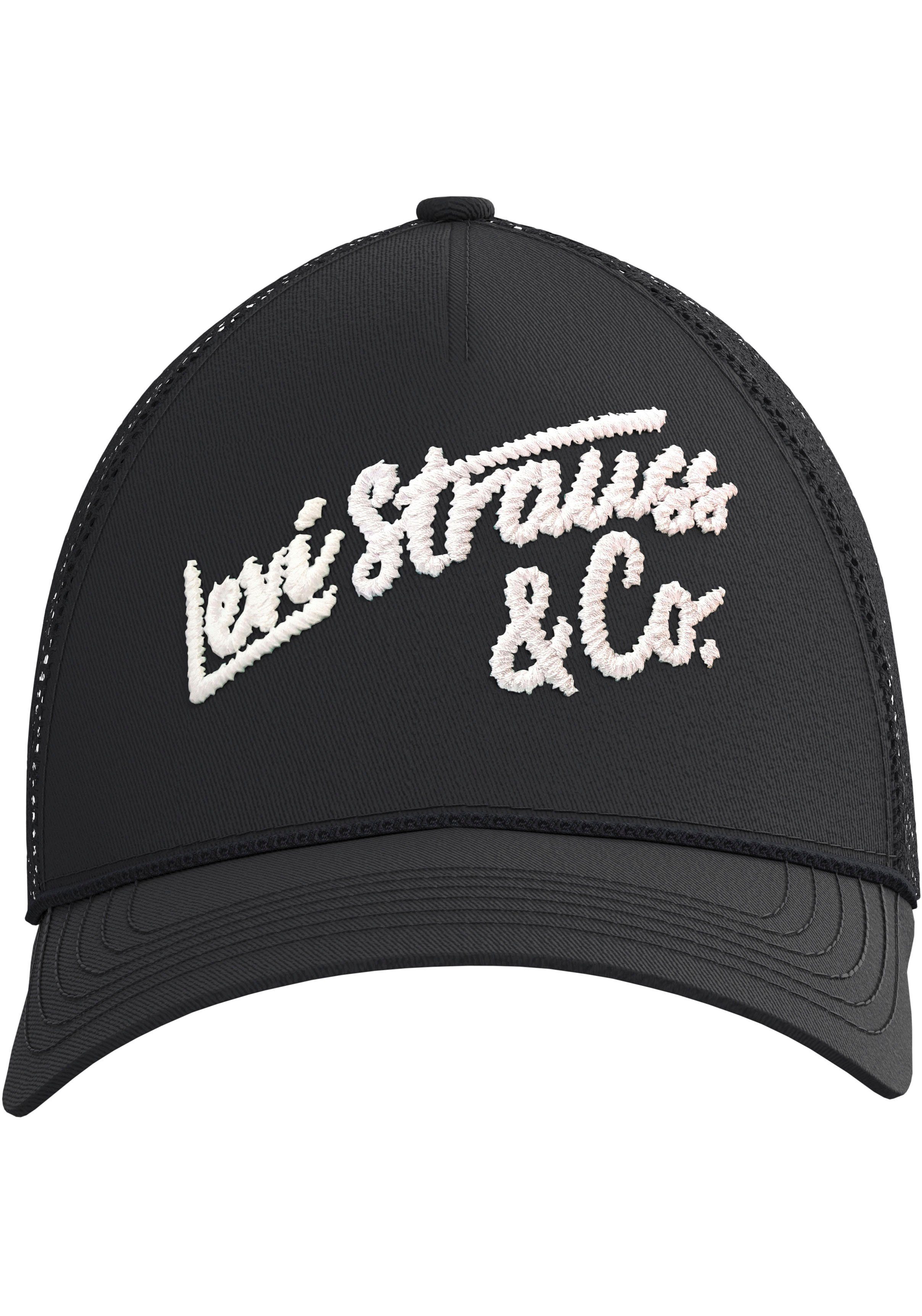 Im Angebot zu einem supergünstigen Preis! Levi's® Baseball Cap Embrodiered Flexfit black Trucker regular