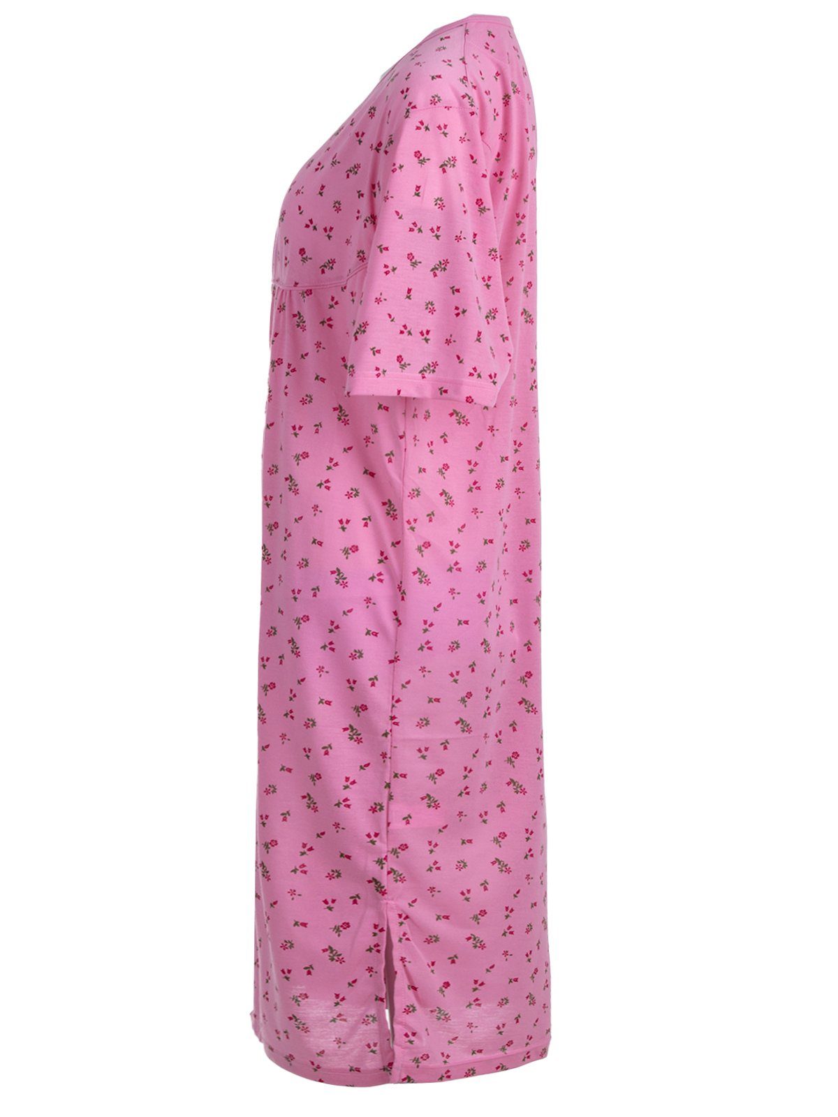 Lucky Nachthemd Nachthemd Kurzarm - Floral 3XL-6XL