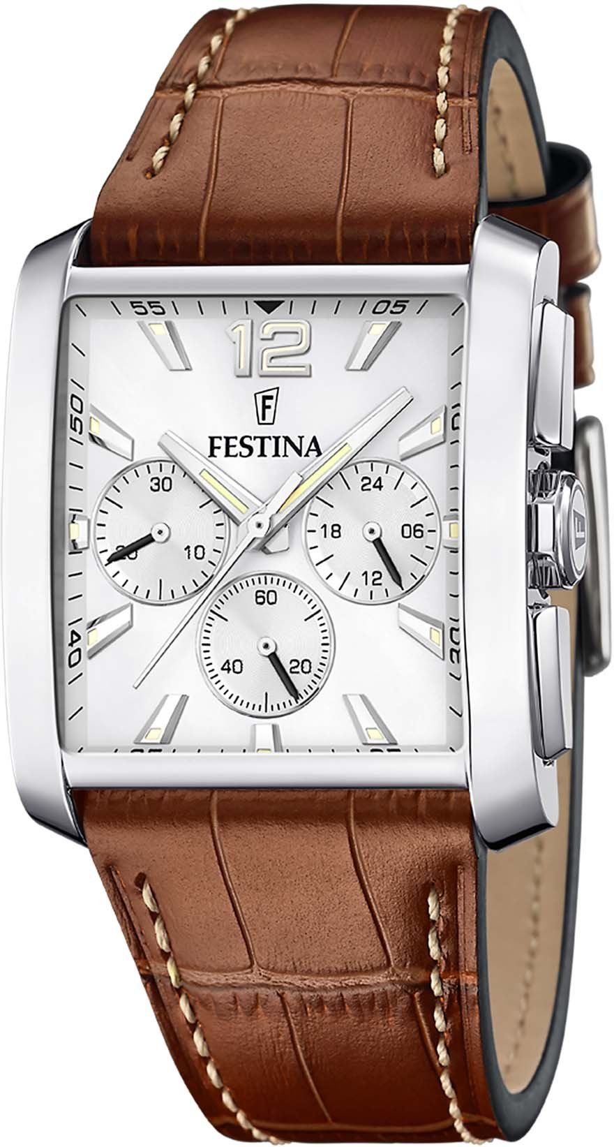 Festina Chronograph F20636/1, Armbanduhr, Quarzuhr, Herrenuhr, Stoppfunktio günstig online kaufen
