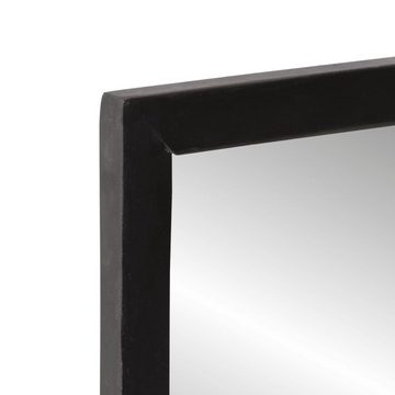 vidaXL Spiegel Spiegel mit Ablage 80x8x55 cm Glas und Massivholz Mango