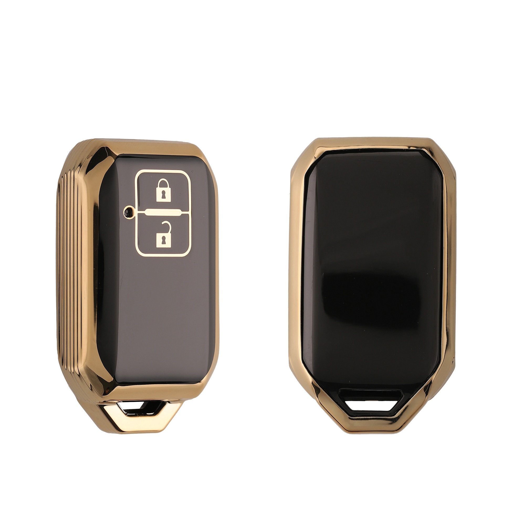 kwmobile Schlüsseltasche Autoschlüssel Silikon Hülle Schlüsselhülle Suzuki, für Cover