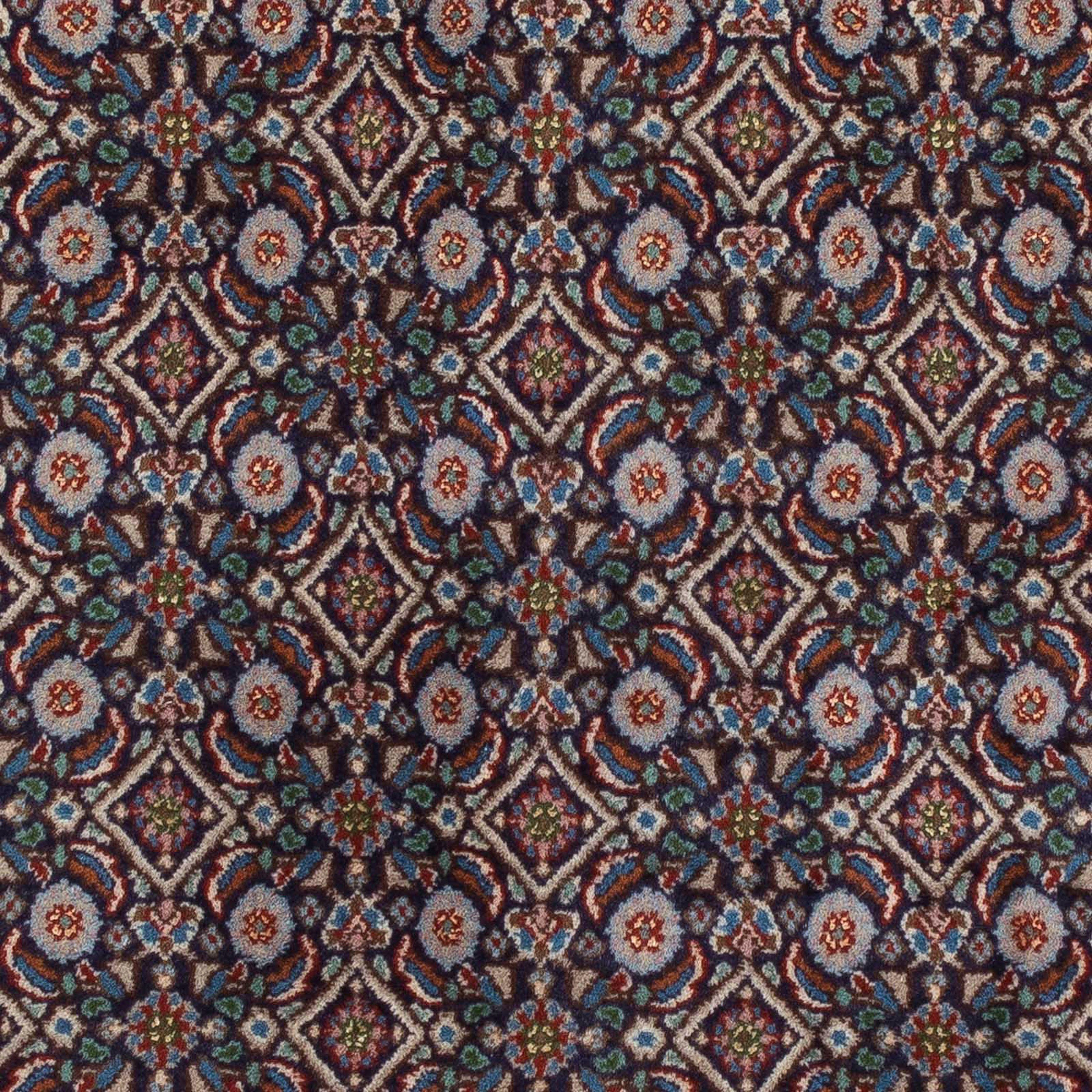 Orientteppich Perser - Classic 143 mm, Einzelstück Höhe: Zertifikat x mit 94 rechteckig, cm morgenland, Wohnzimmer, dunkelblau, - 10 - Handgeknüpft