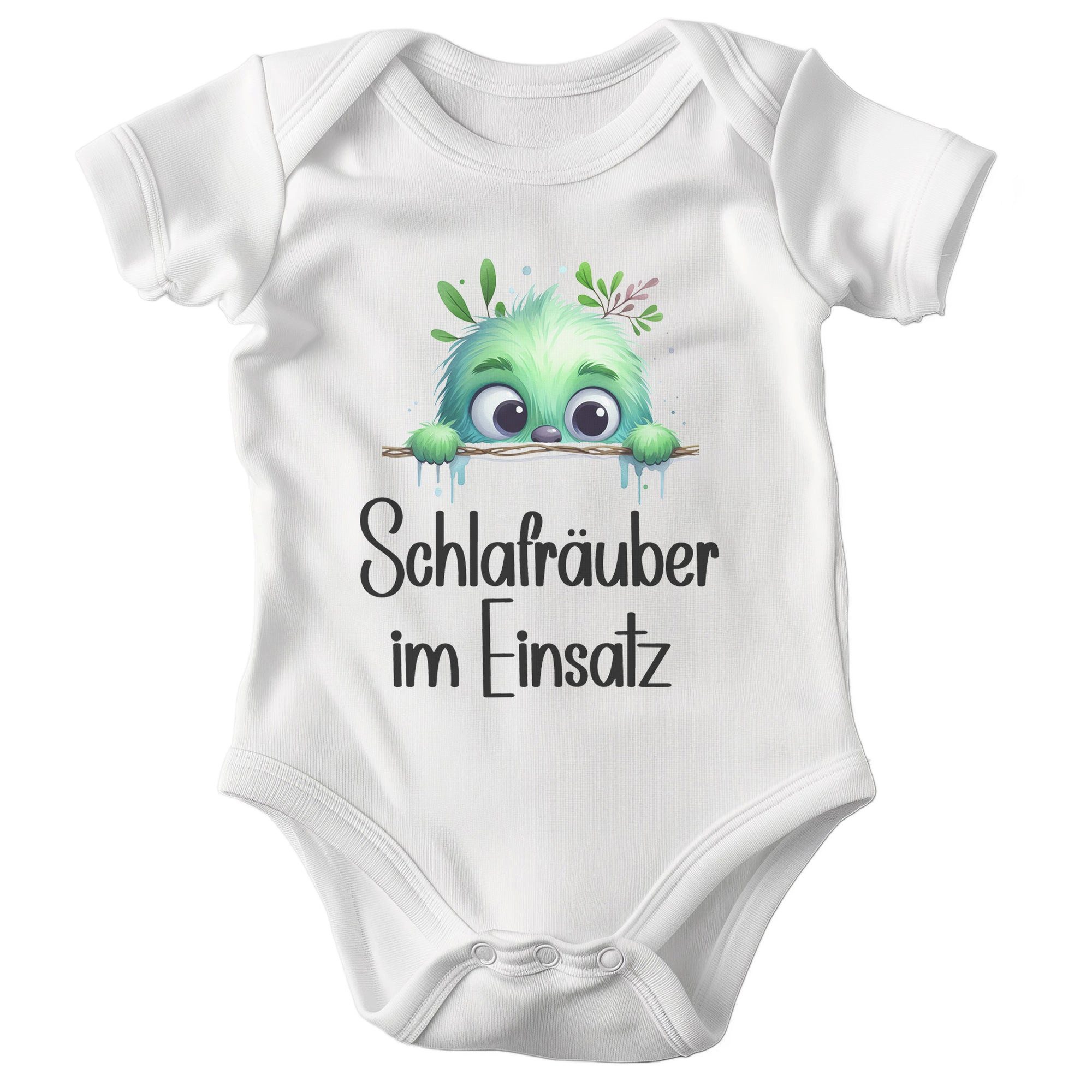 Kurzarmbody Bio Unisex Babybody Weiss Kurzarm Strampler Babyparty Geschenk Weich