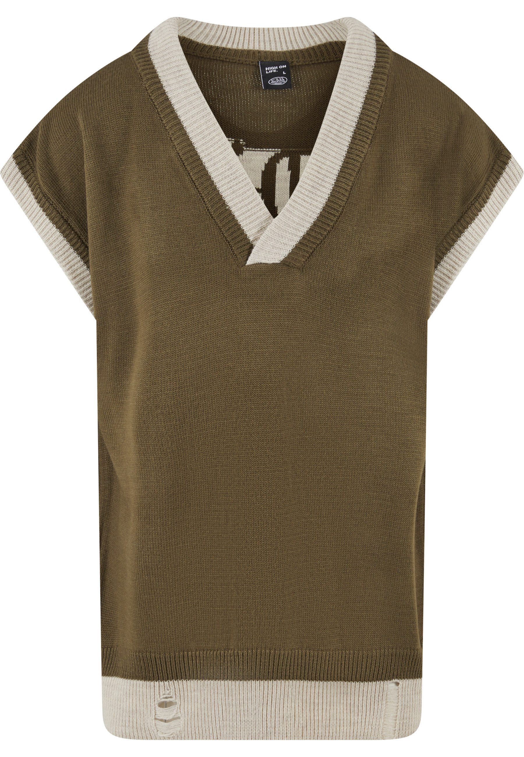 Von Dutch Strickjacke Von Dutch MAVY ACR (1-tlg)