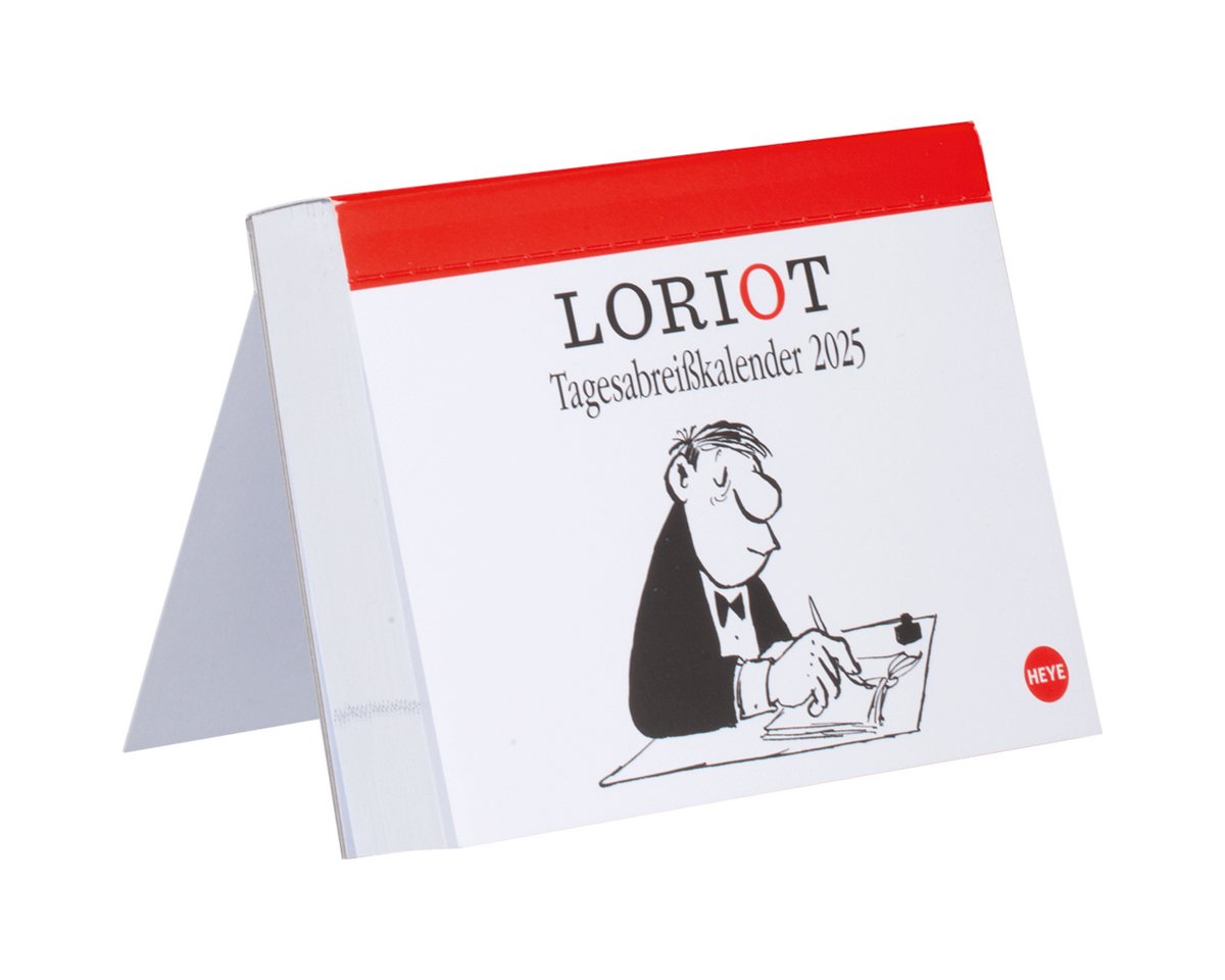 Thumbnail - HEYE Abreißkalender Loriot Tagesabreißkalender 2025: Kultiger Humor-Tischkalender, Abre