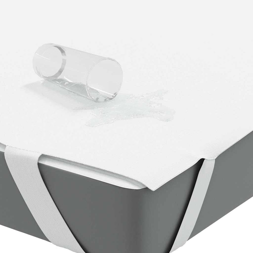 Boxspringmatratze Matratzenschoner Weiß 80x200 cm Wasserdicht, günstig online kaufen