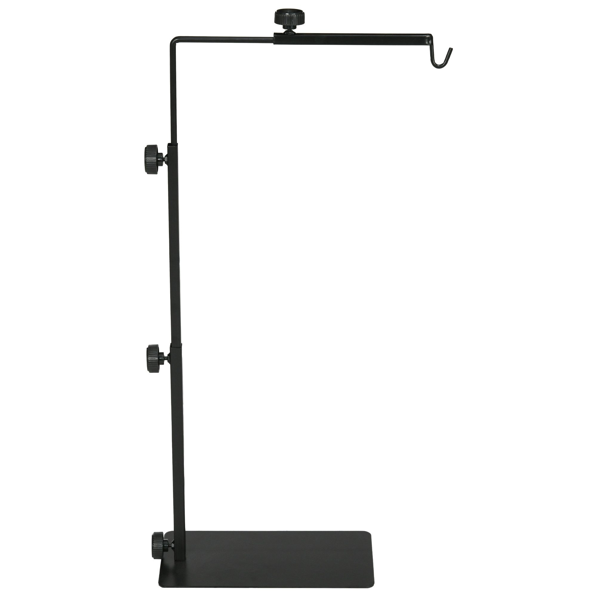 Terrarium Verstellbar Lampenhalter mit Sockel, Reptilien-Lampenständer