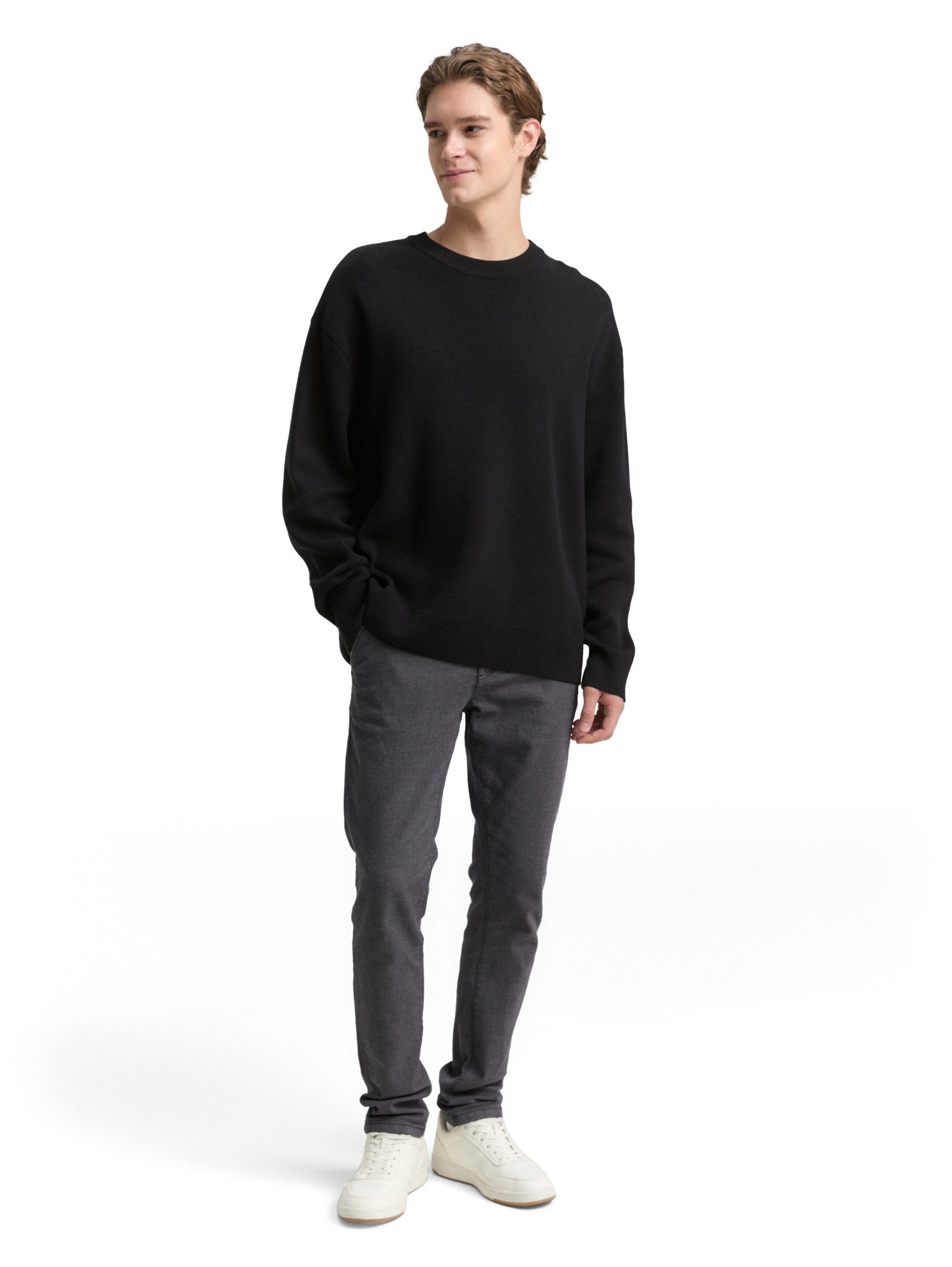 TOM TAILOR 2-in-1-Hose structured straight chino