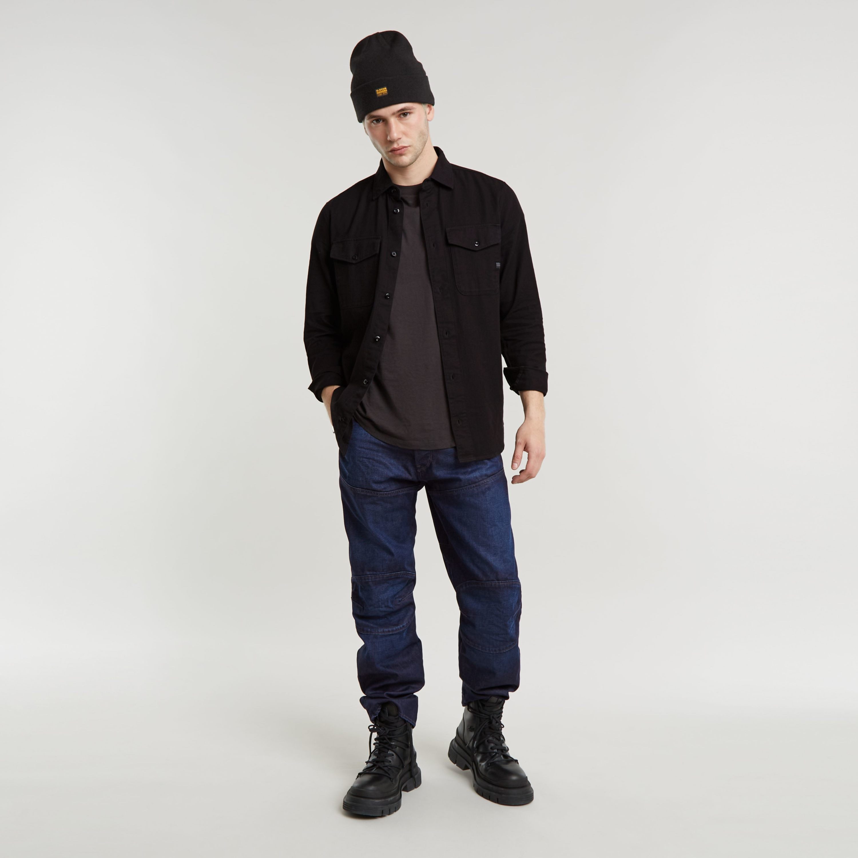 G-STAR Jeanshemd Marine Slim mit Pattentaschen – Bild 5 von 5