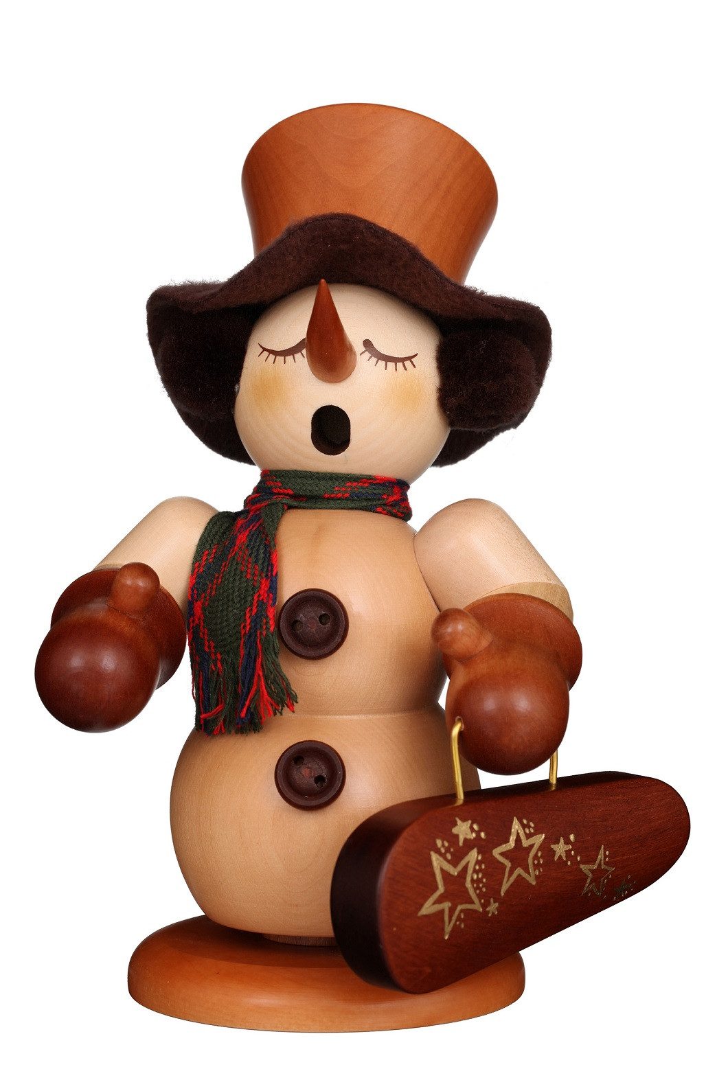 Lichterbogen Christian Ulbricht Räuchermännchen Schneemann mit Geigenkasten