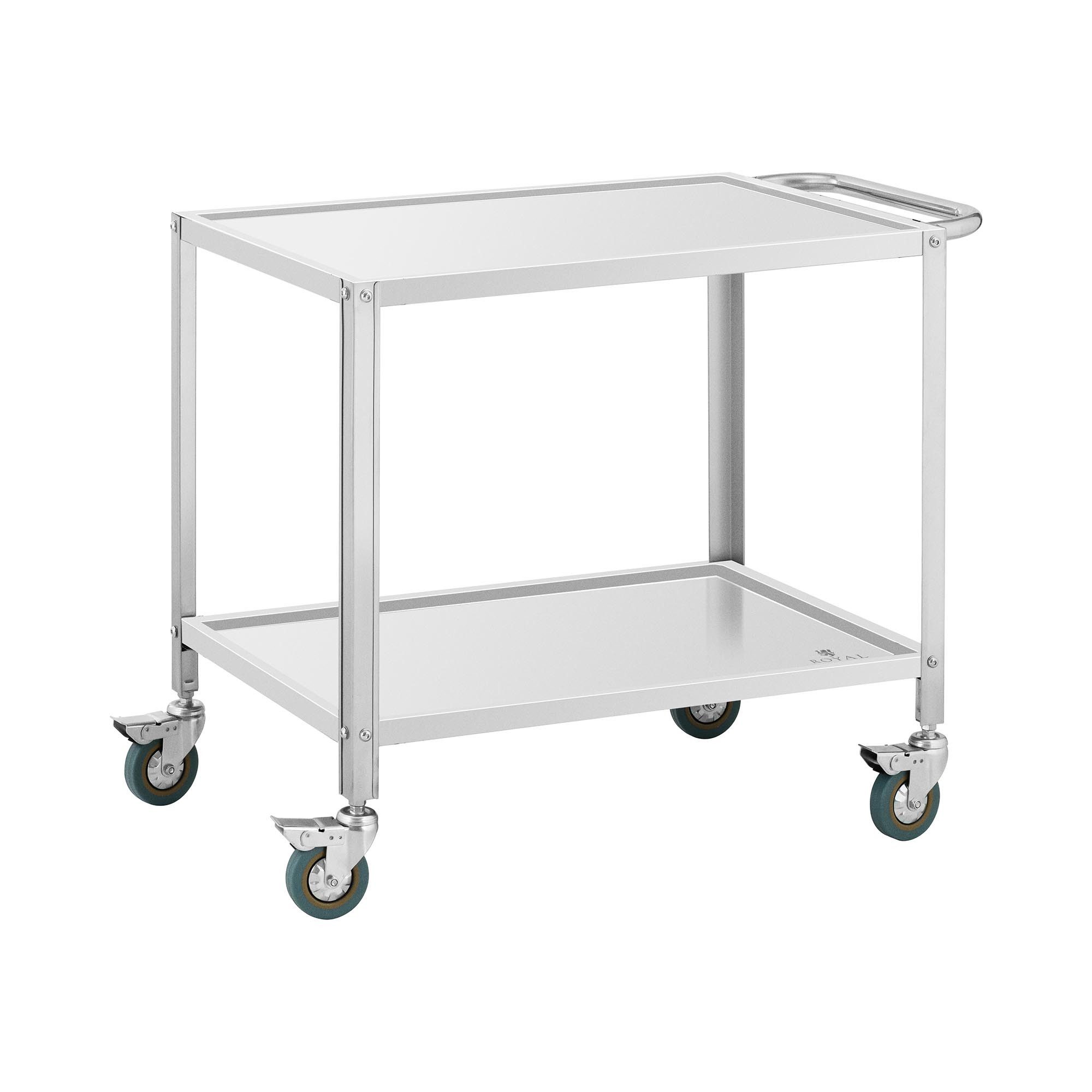 Royal Catering Servierwagen 2 Ebenen Küchenwagen günstig online kaufen