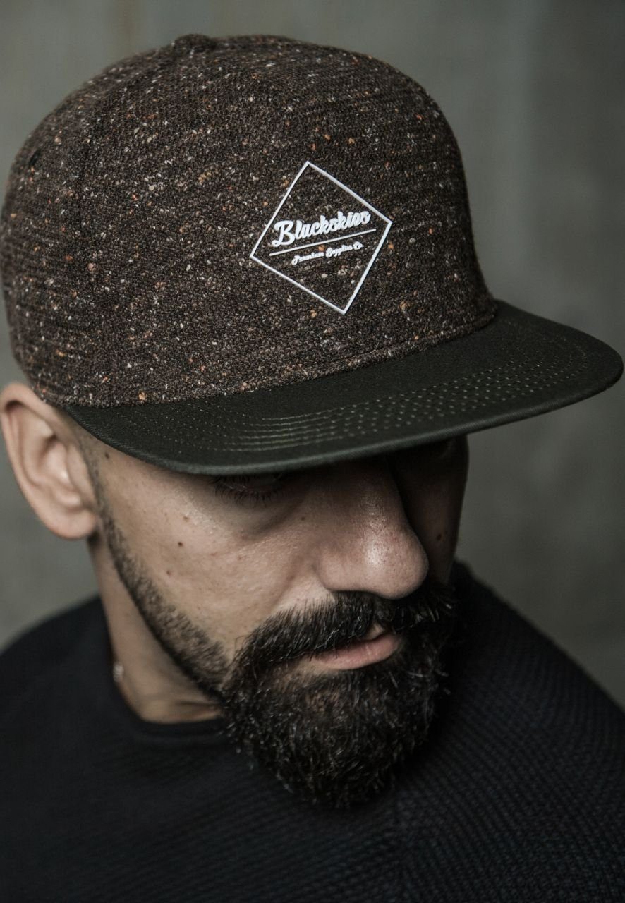 Blackskies Snapback Cap Ancient Gods Snapback Cap Seth - Braun-Grün