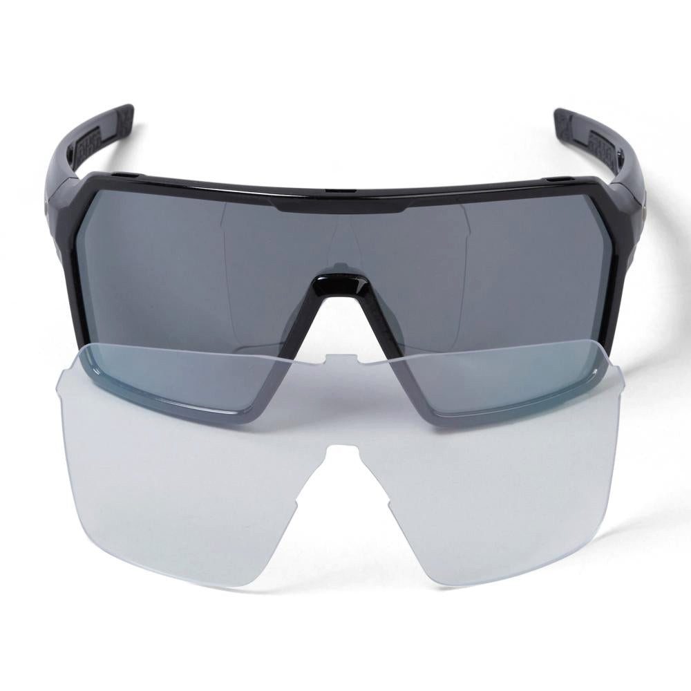 Endura Fahrradbrille Endura SingleTrack MTB Brille Schwarz OneSize - REVO & Klarlinsen, Ant