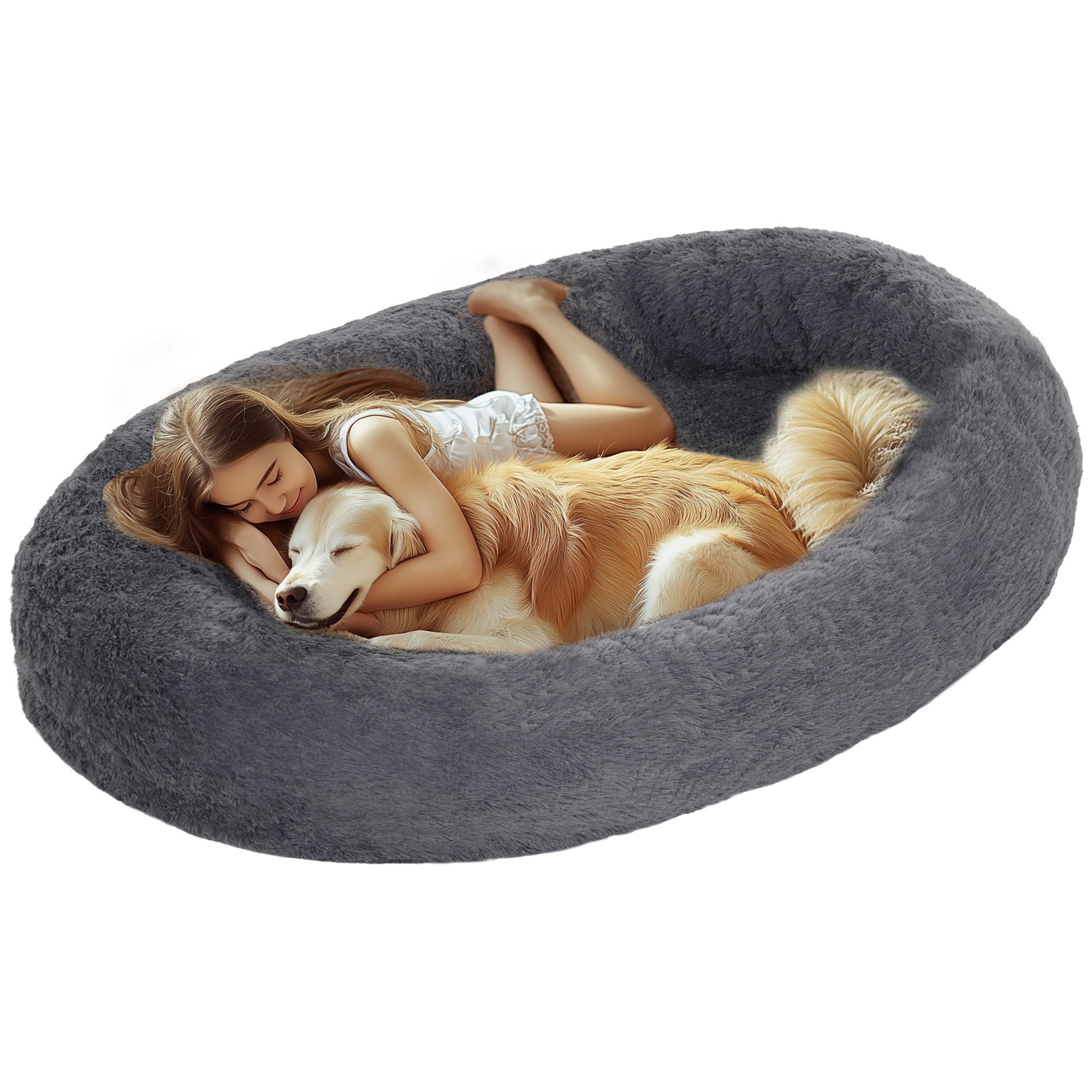 PawHut Hundematte Katzenbett mit waschbare Bezüge, günstig online kaufen