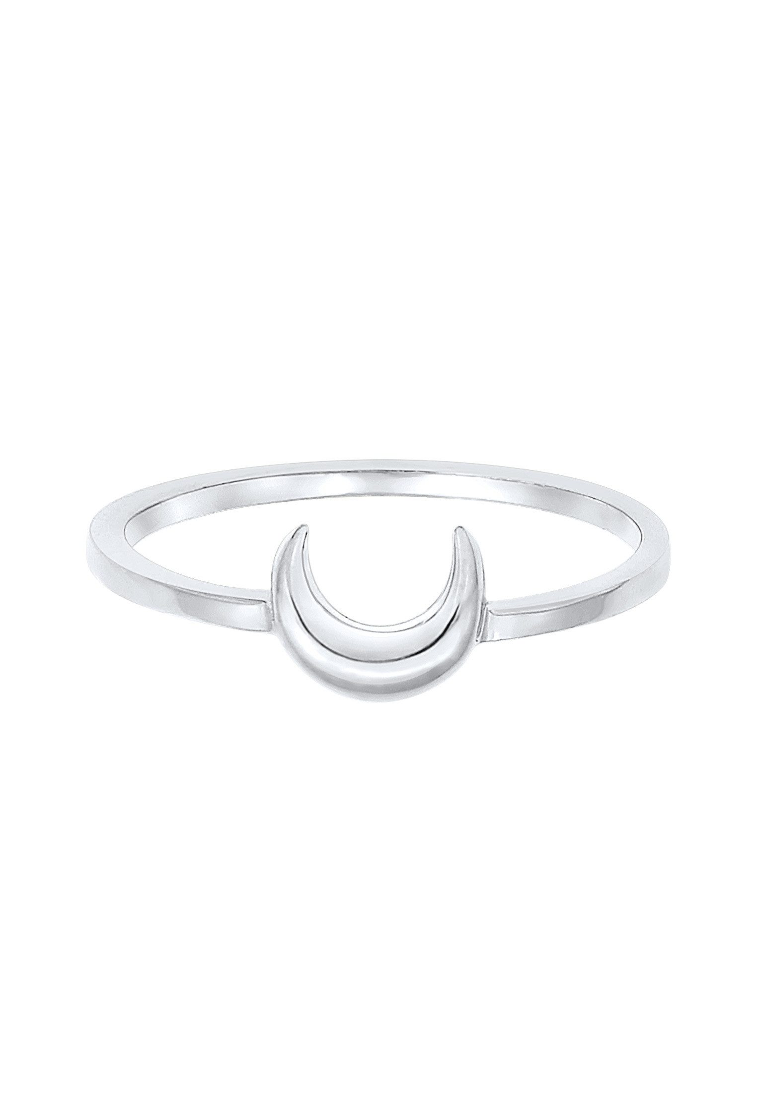 Elli Fingerring Halbmond Mond Astro Basic 925 Silber, Astro günstig online kaufen