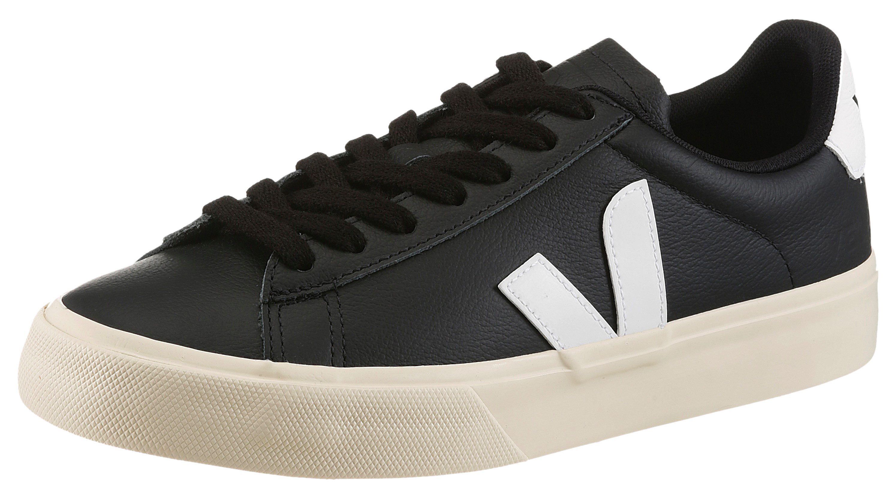 VEJA Campo Sneaker Freizeitschuh, Halbschuh, Schnürschuh mit seitlichem V-Logo