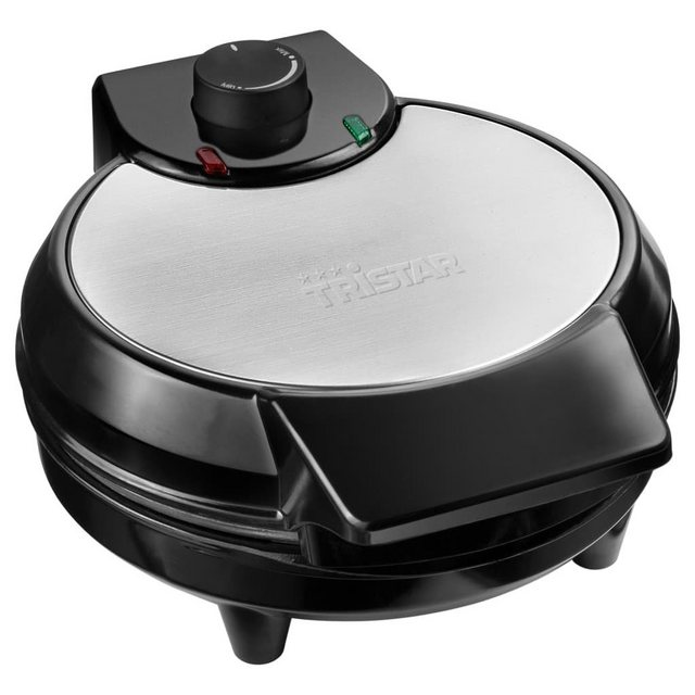 Tristar Waffeleisen Waffeleisen WF-1160 700 W 5 Waffeln Schwarz und Silbern