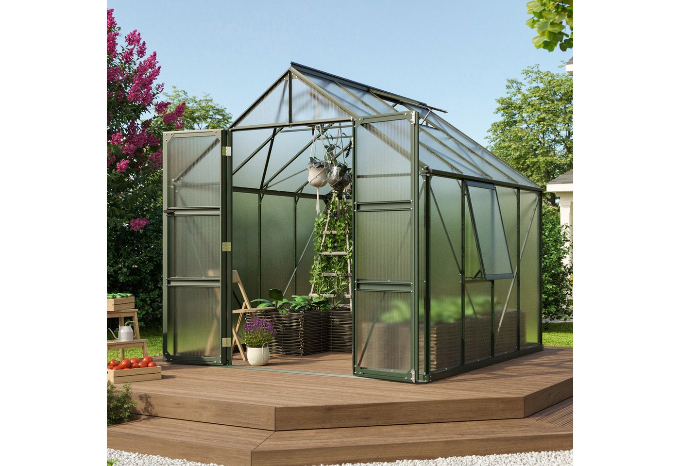 Thumbnail - Vitavia Gewächshaus Olymp 6700, 6,00 mm Wandstärke