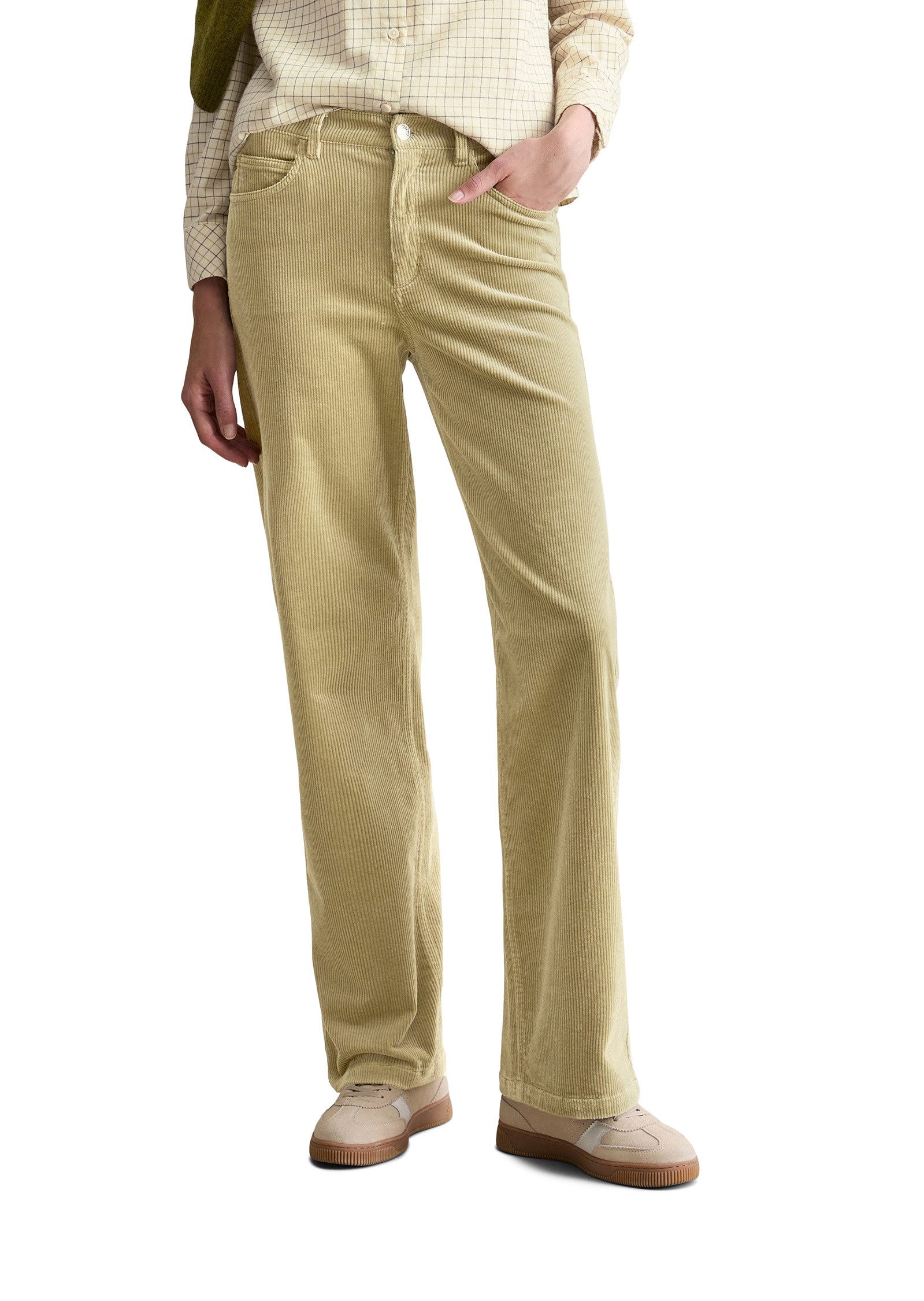 Marc O'Polo DENIM Chinohose aus elastischem Bio-Baumwoll-Mix