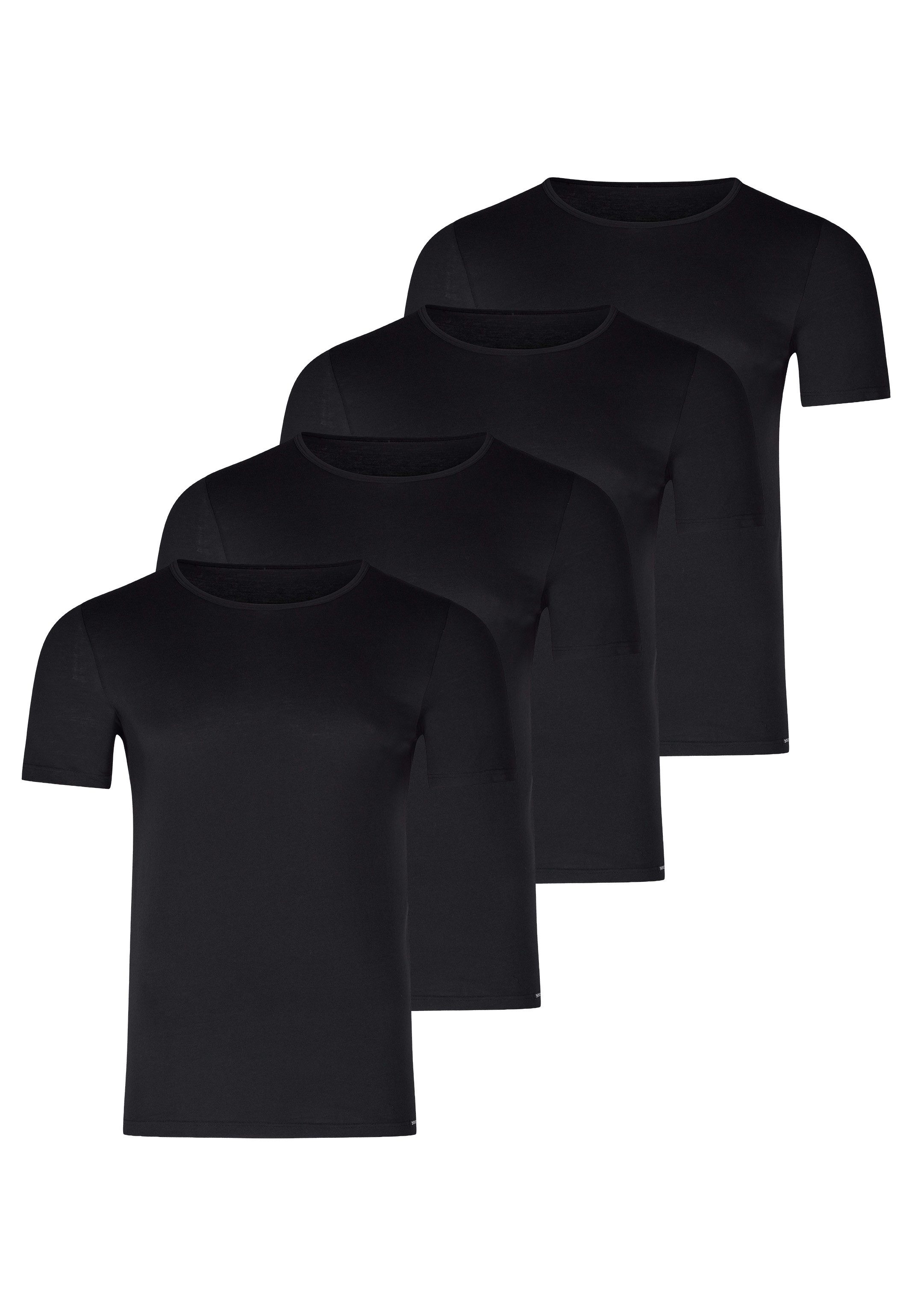 Unterhemd 4er Pack Unterhemd / Shirt Kurzarm
