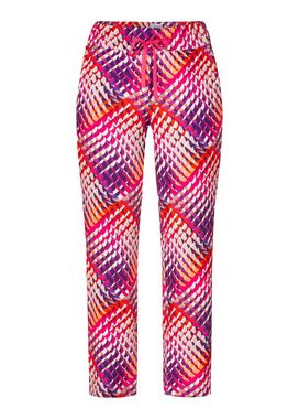 St Ann by Stehmann Jogger Pants Roxana40, leichte Joggpants bedruckt mit seitlichen Taschen