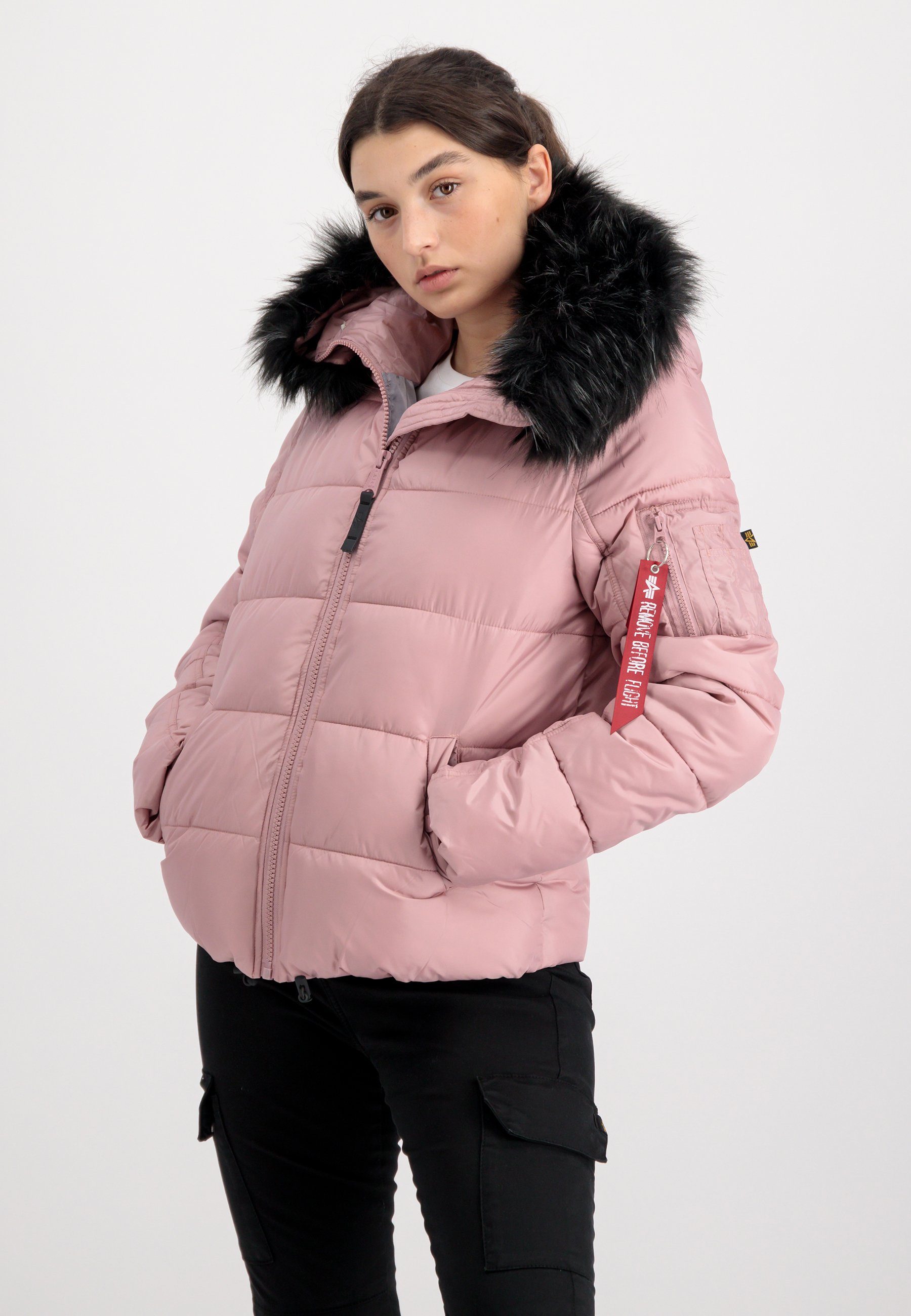 Alpha Industries & Alpha Industries pink - Winterjacke Jackets silver Winter Parka Women