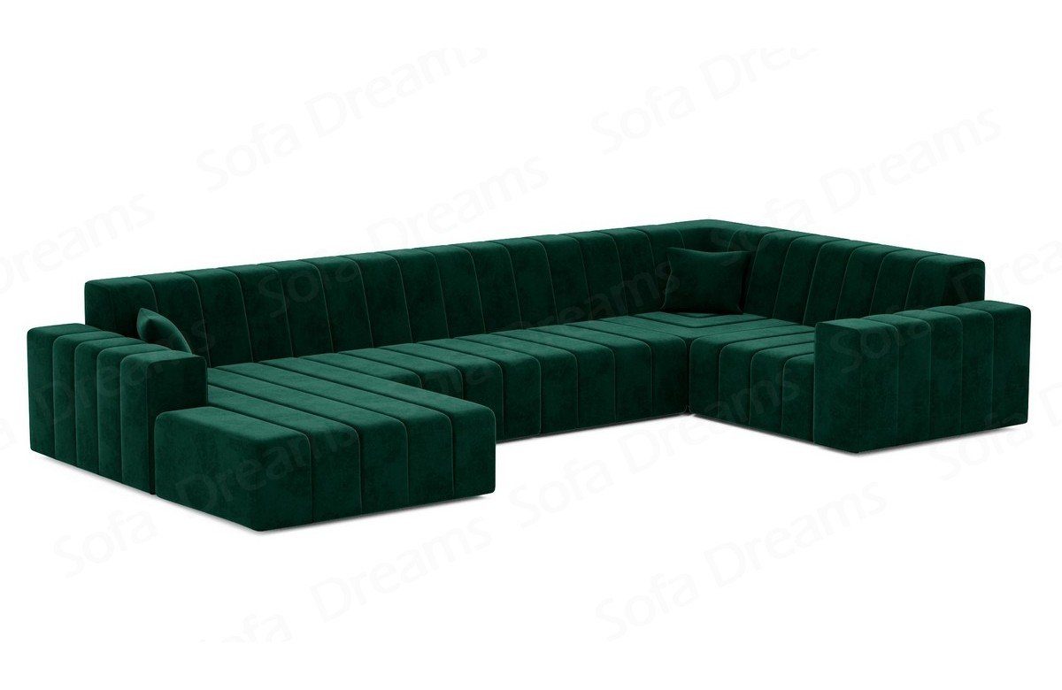 Polster Dreams Form Gran Sofa Wohnlandschaft Stoff U Sofa Canaria Stoffsofa Modern Sofa