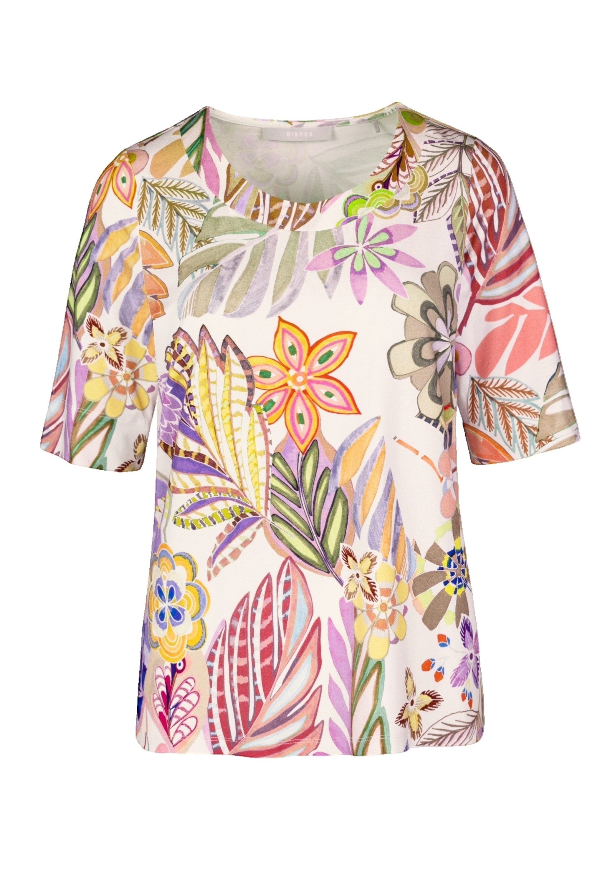 bianca Print-Shirt EDIRA mit modernem Rundhalsausschnitt günstig online kaufen