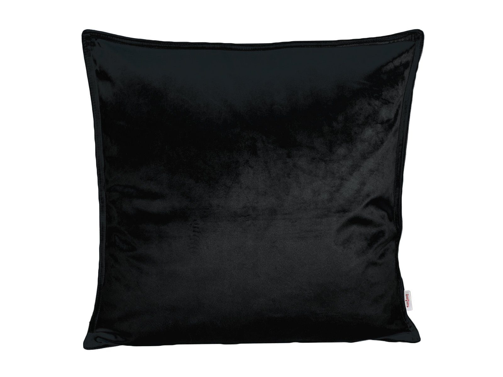 beties Kissenbezug Samt&Sonders, (1 Stück), Kissenhülle ca. 60x60 cm Samtkissen warm und weich Schwarz