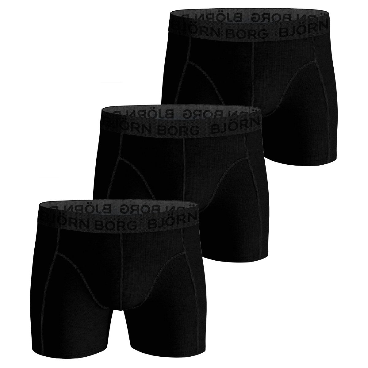 Björn Borg Boxershorts Core Boxer 3er Pack Herren (3-St) Unterhose, Retroshorts, Pants, Shorts, Slips