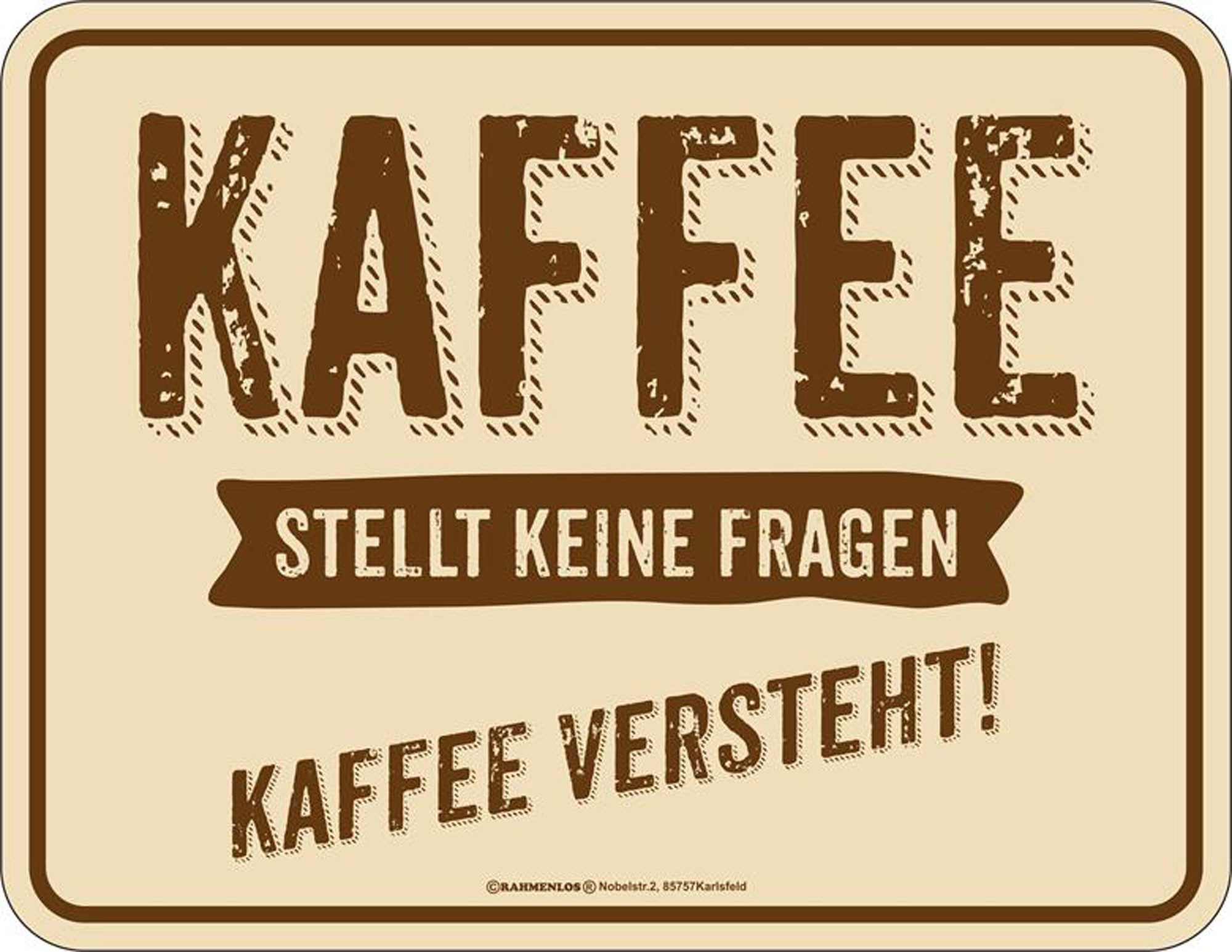 Magnet Kaffee versteht - Magnete - keine Fragen