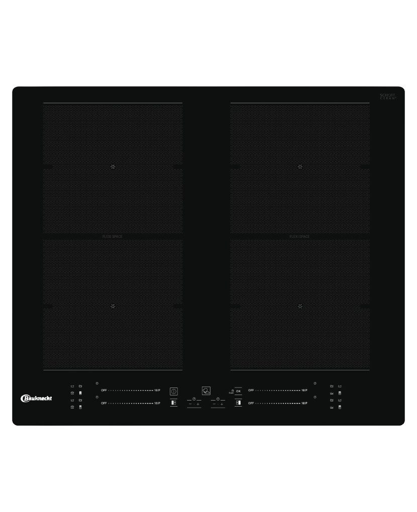 BAUKNECHT Induktions-Kochfeld BS 1260F NE, ActiveHeat