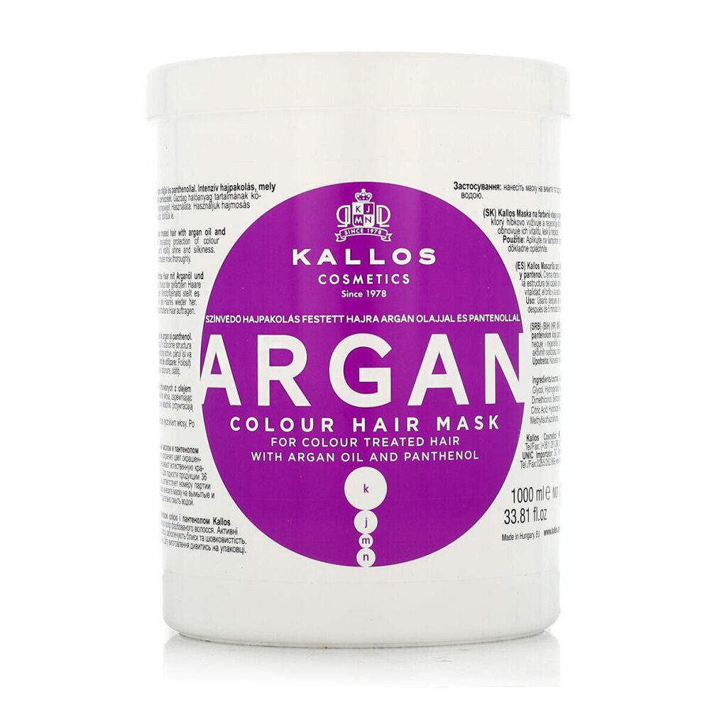 Kallos Cosmetics Haarmaske Kallos Argan Farbe Haarmaske