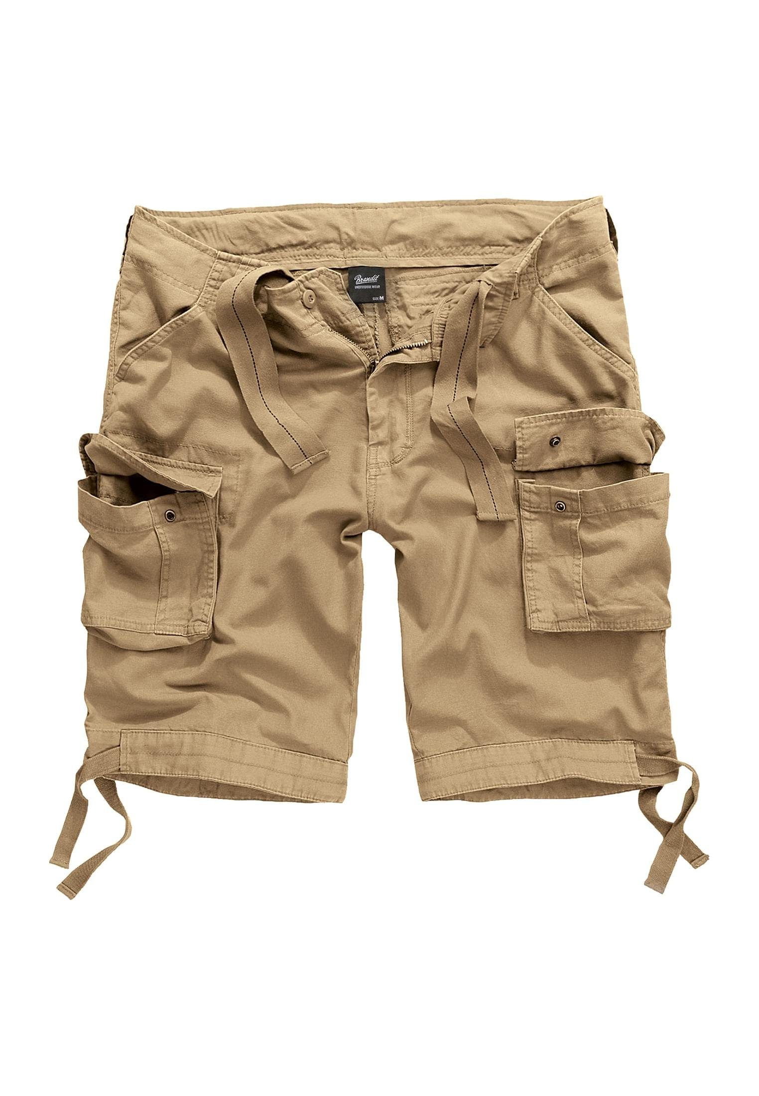 beige (1-tlg) Cargo Stoffhose Urban Herren Brandit Shorts Legend