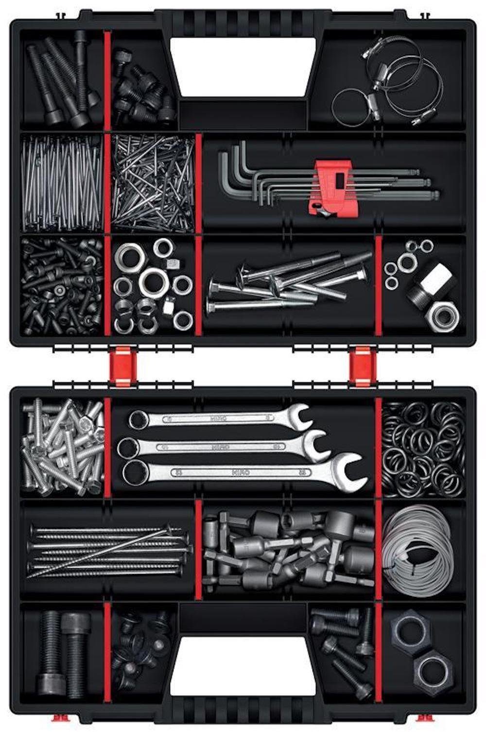 Thumbnail - PROREGAL® Werkzeugbox Kunststoffkoffer Werkzeugkasten 390x290x130 mm