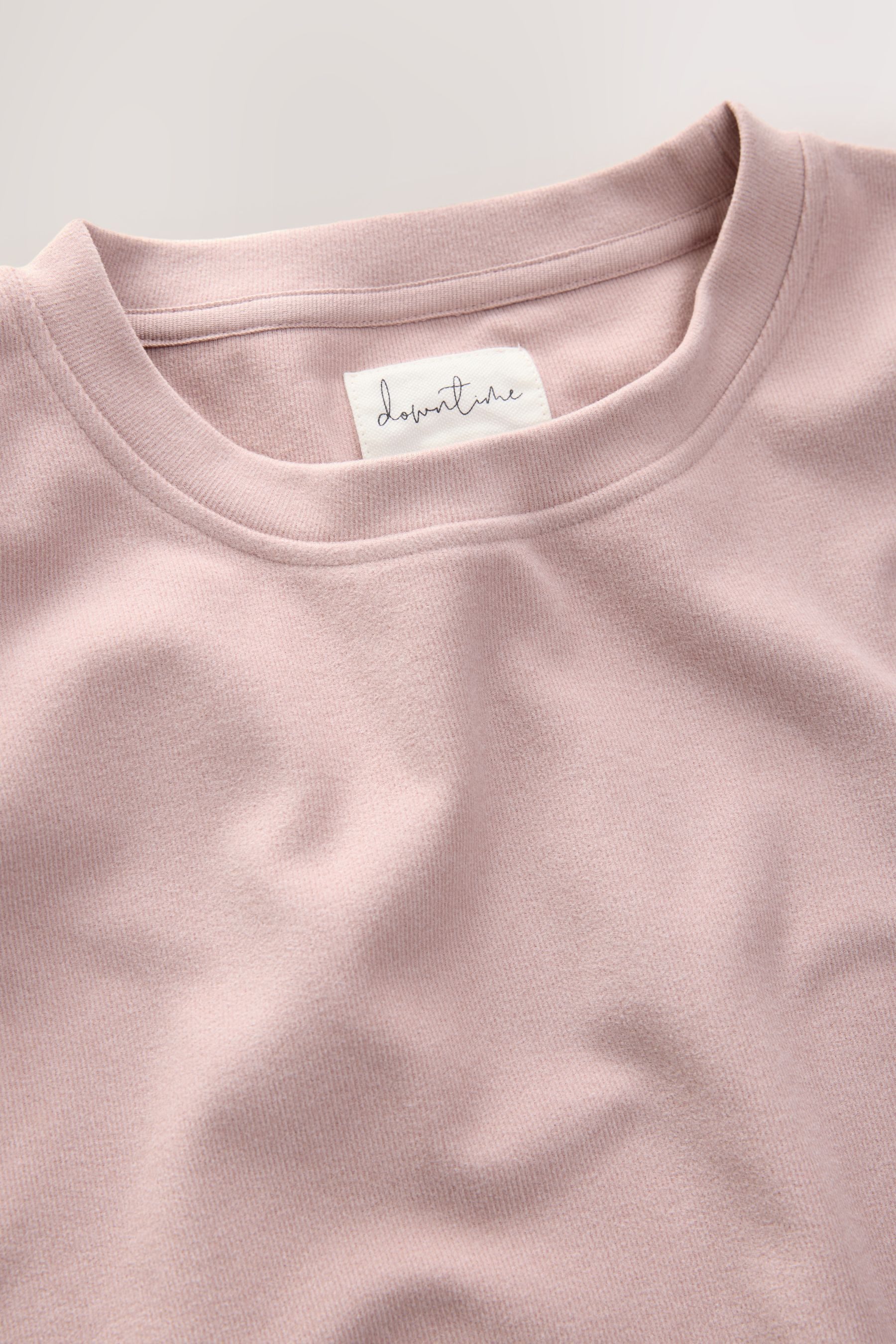 Next T-Shirt Superweiches geripptes T-Shirt im günstig online kaufen