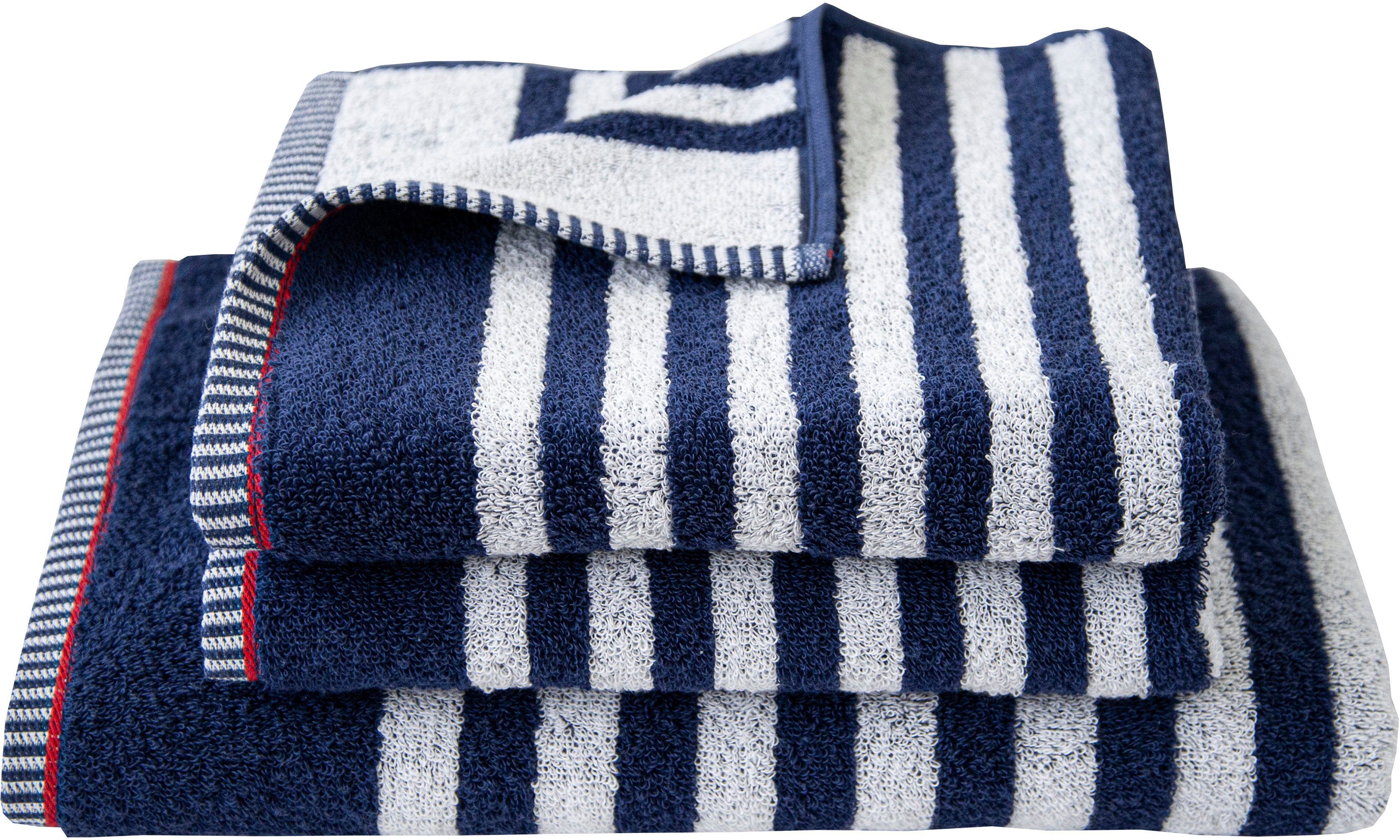 Dyckhoff Handtuch Maritim, Sea Stripe, Frottier günstig online kaufen