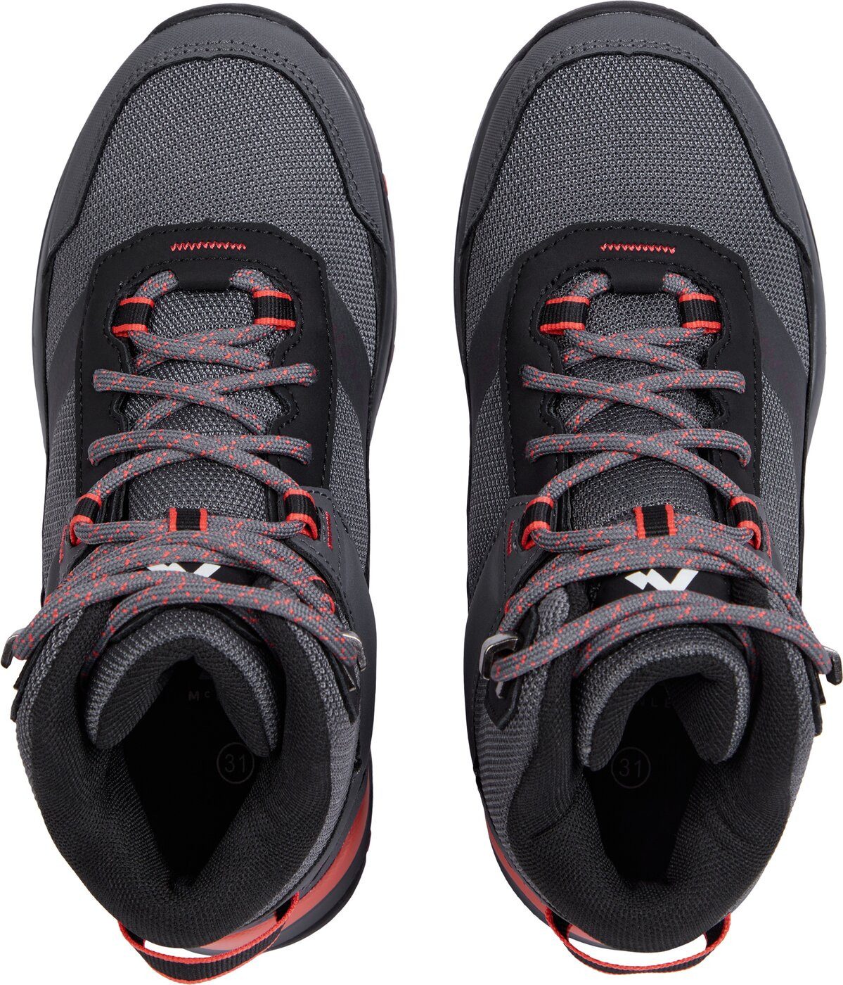 McKINLEY Ki.-Wander-Schuh Kona VI MID AQX J ANTHRACITE/RED/BLACK Trekkingschuh