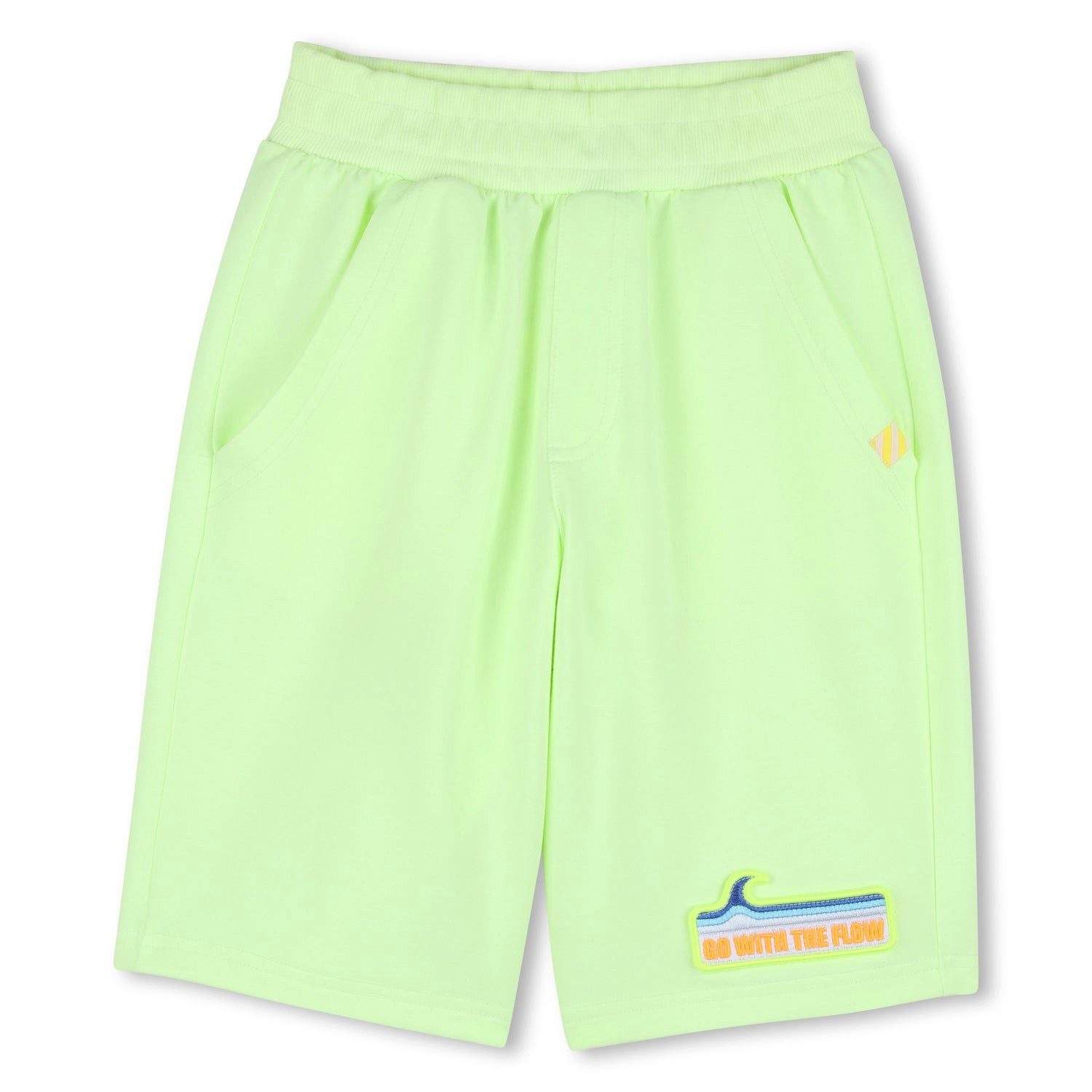 Billieblush Shorts Billieblush Jungen Bermuda „Go with the Flow“ zitronengrün