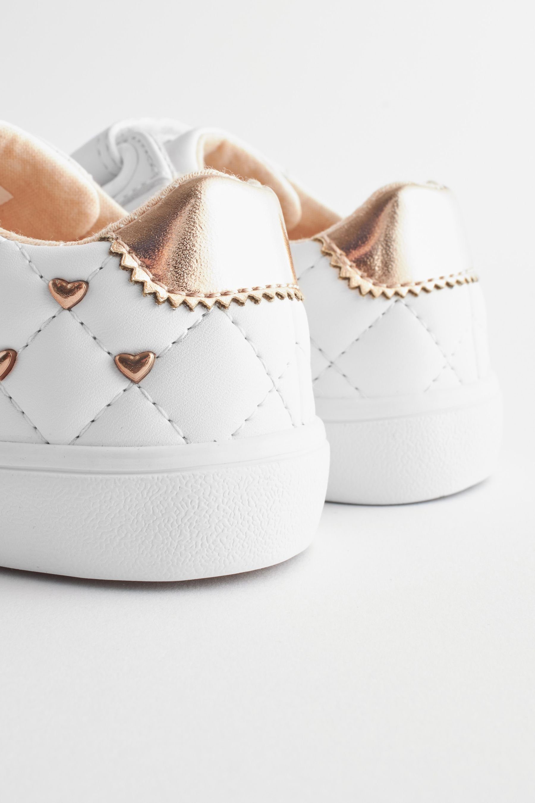 Next Sportschuhe Sneaker (1-tlg) Quilted White