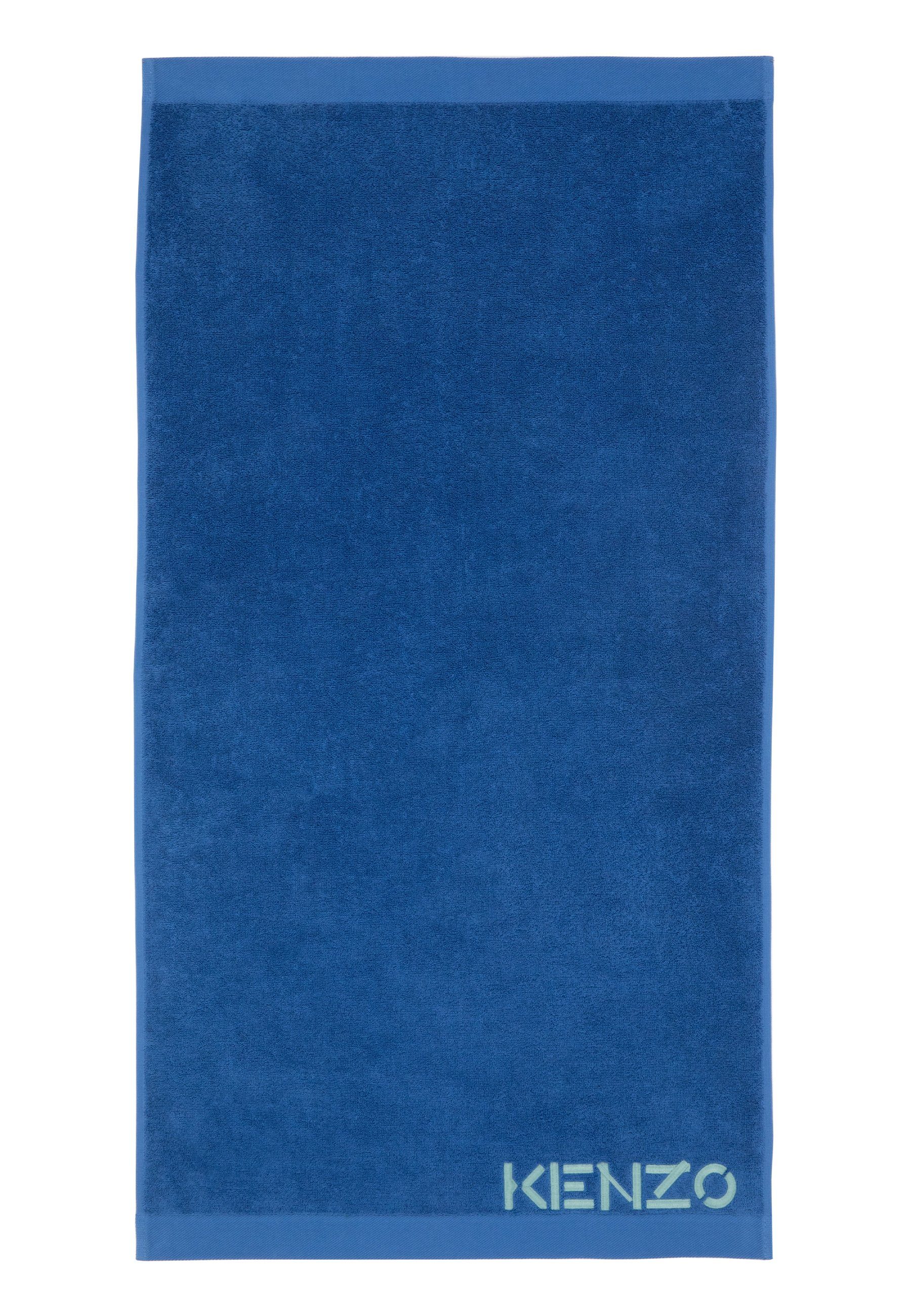 KENZO MAISON Gästehandtücher ICONIC (2tlg), 100.0% Baumwolle, mit modernem Design electric