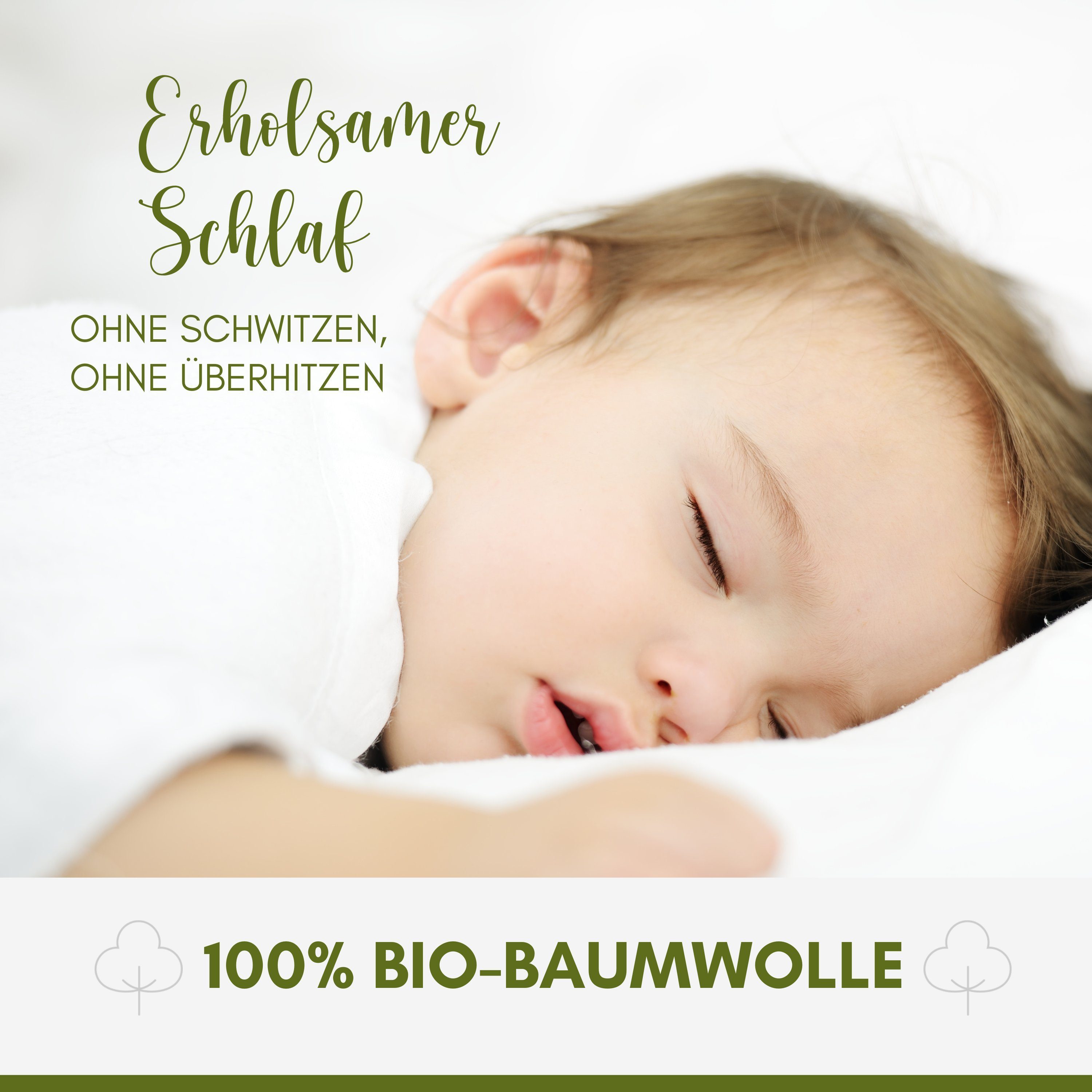 Matratzenschutzbezug Moltonauflage aus 100 Bio-Baumwolle - günstig online kaufen